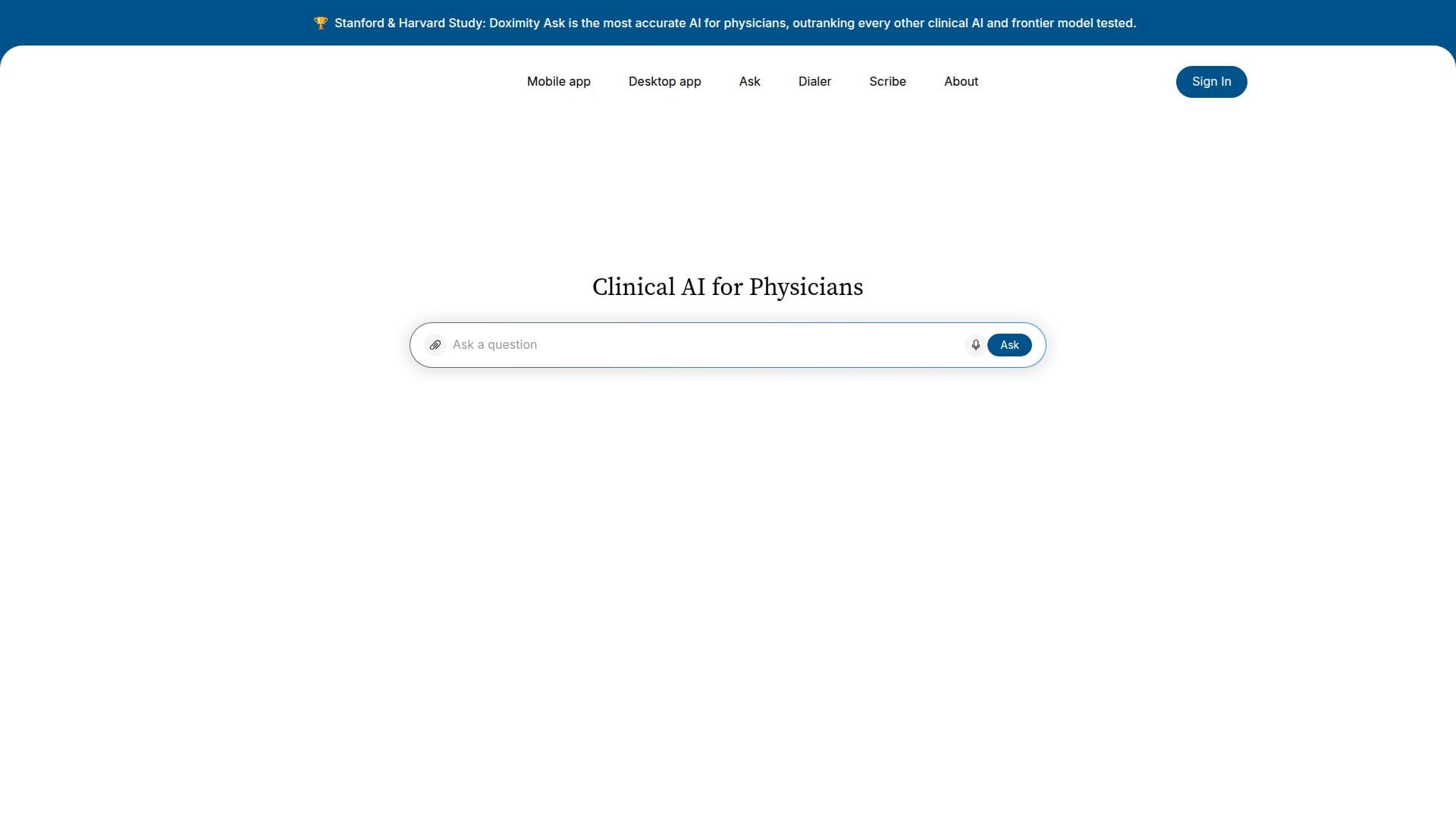 Doximity Ask screenshot