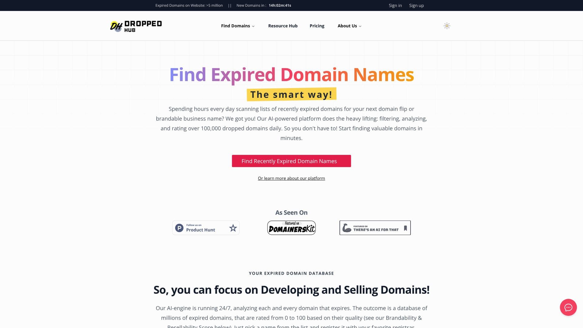 DroppedHub 스크린샷