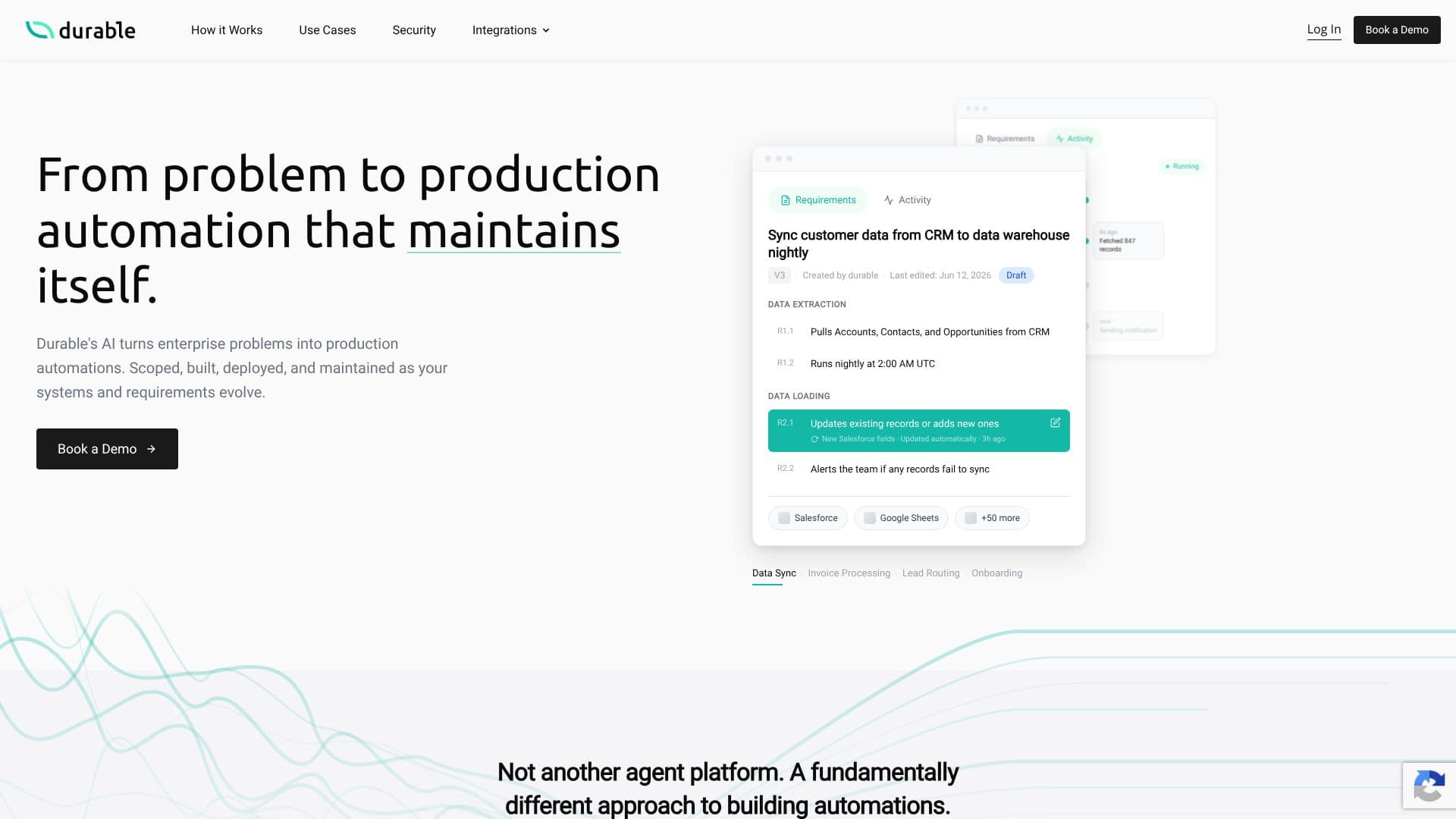 Durable AI Software 스크린샷