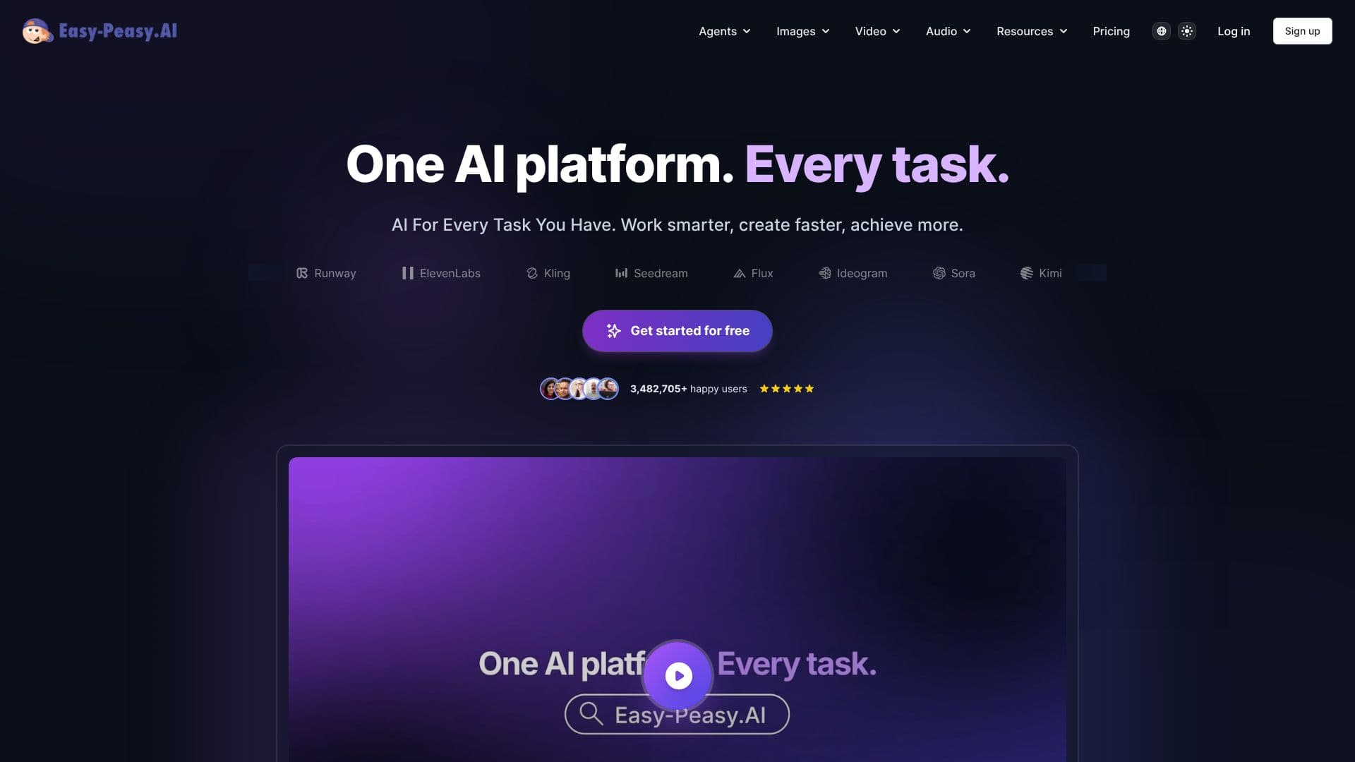 Easy-Peasy.AI 스크린샷