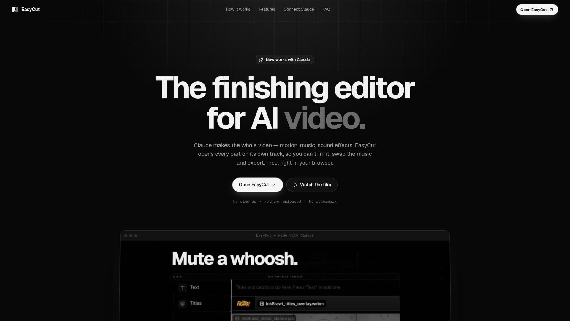 EasyCut screenshot