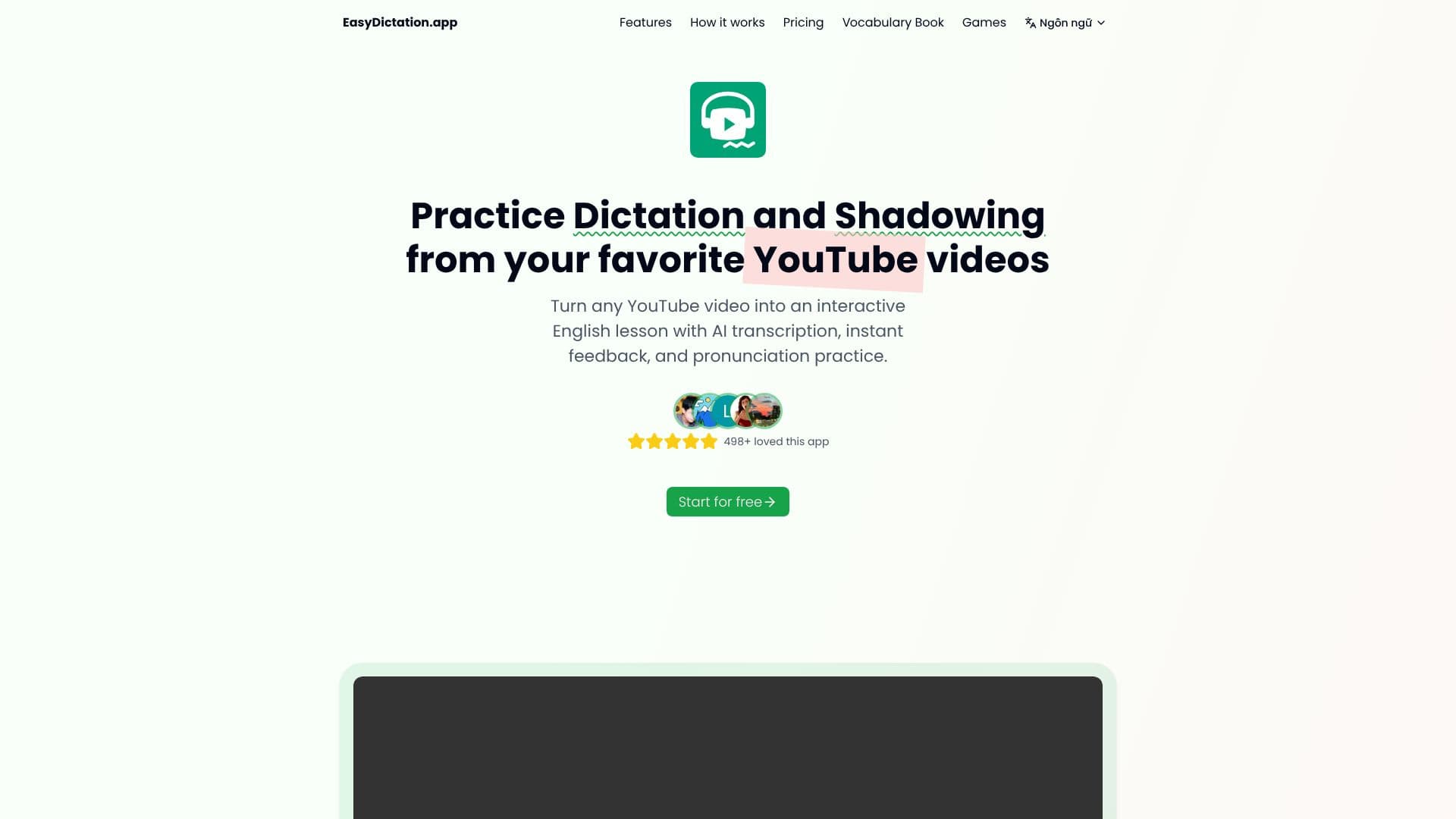 Скриншот Easy Dictation
