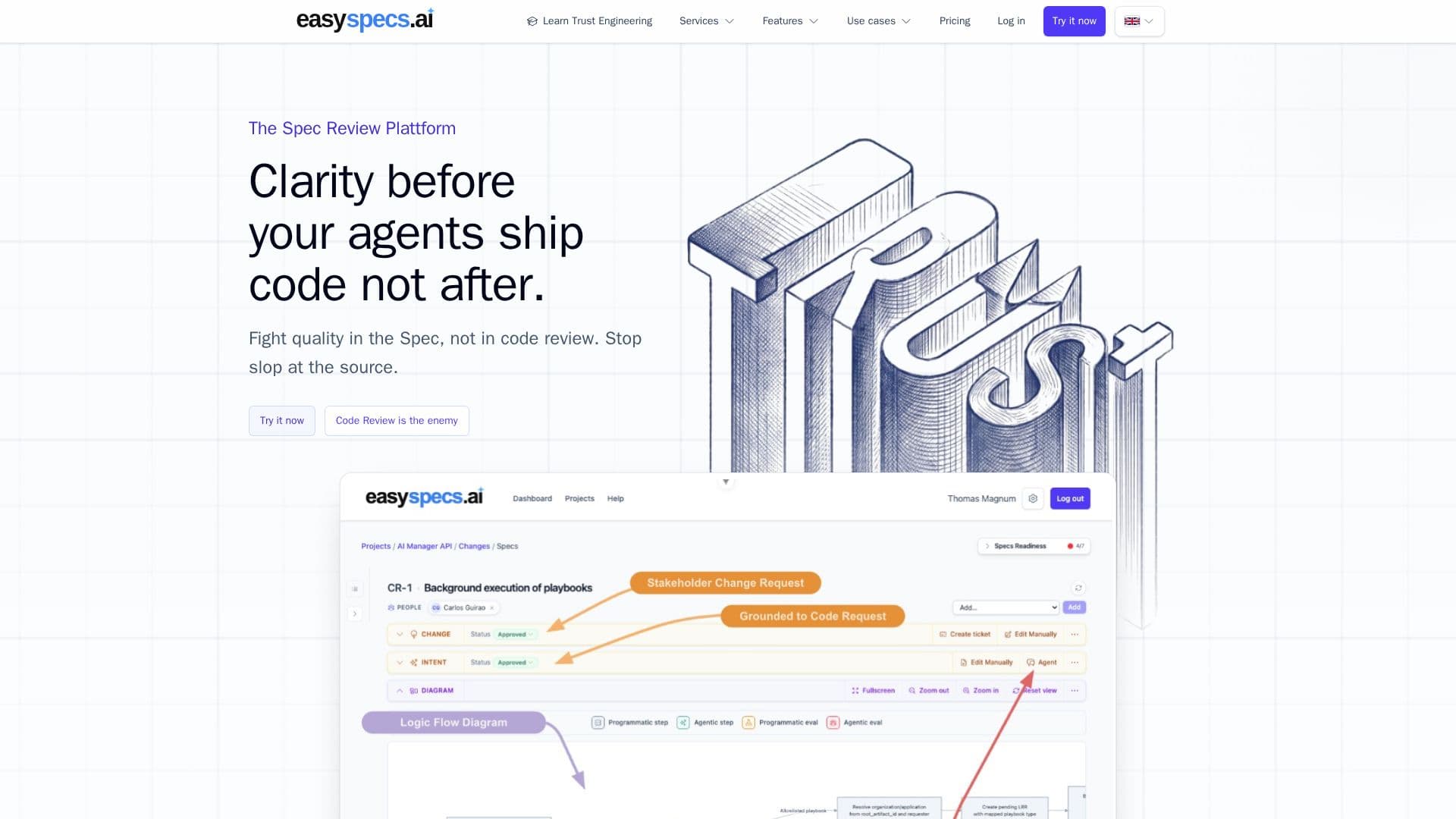 EasySpecs screenshot