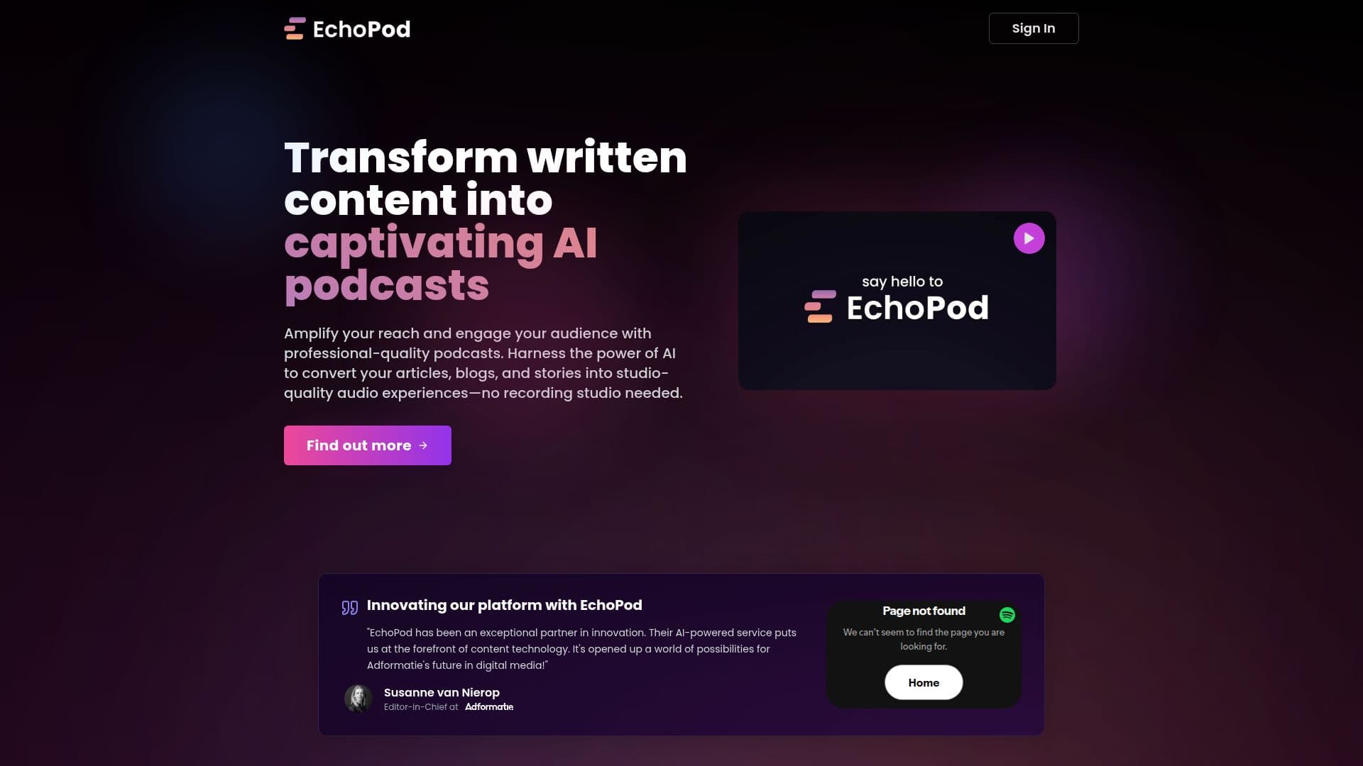 EchoPod 截图