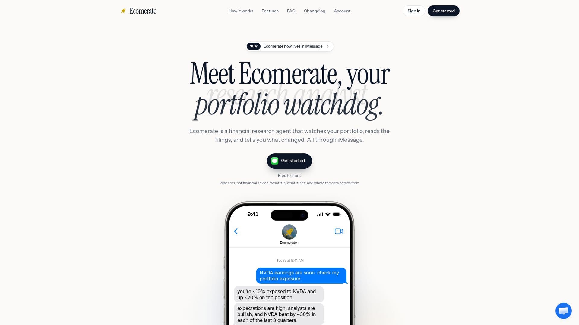 Ecomerate screenshot
