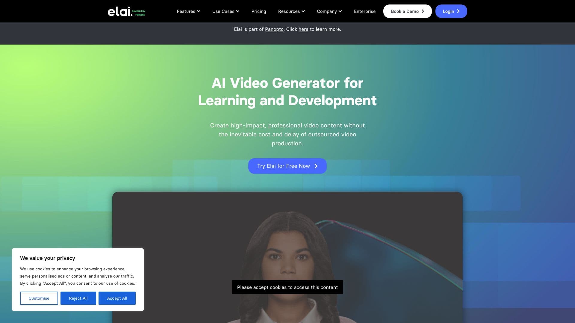 Elai.io screenshot