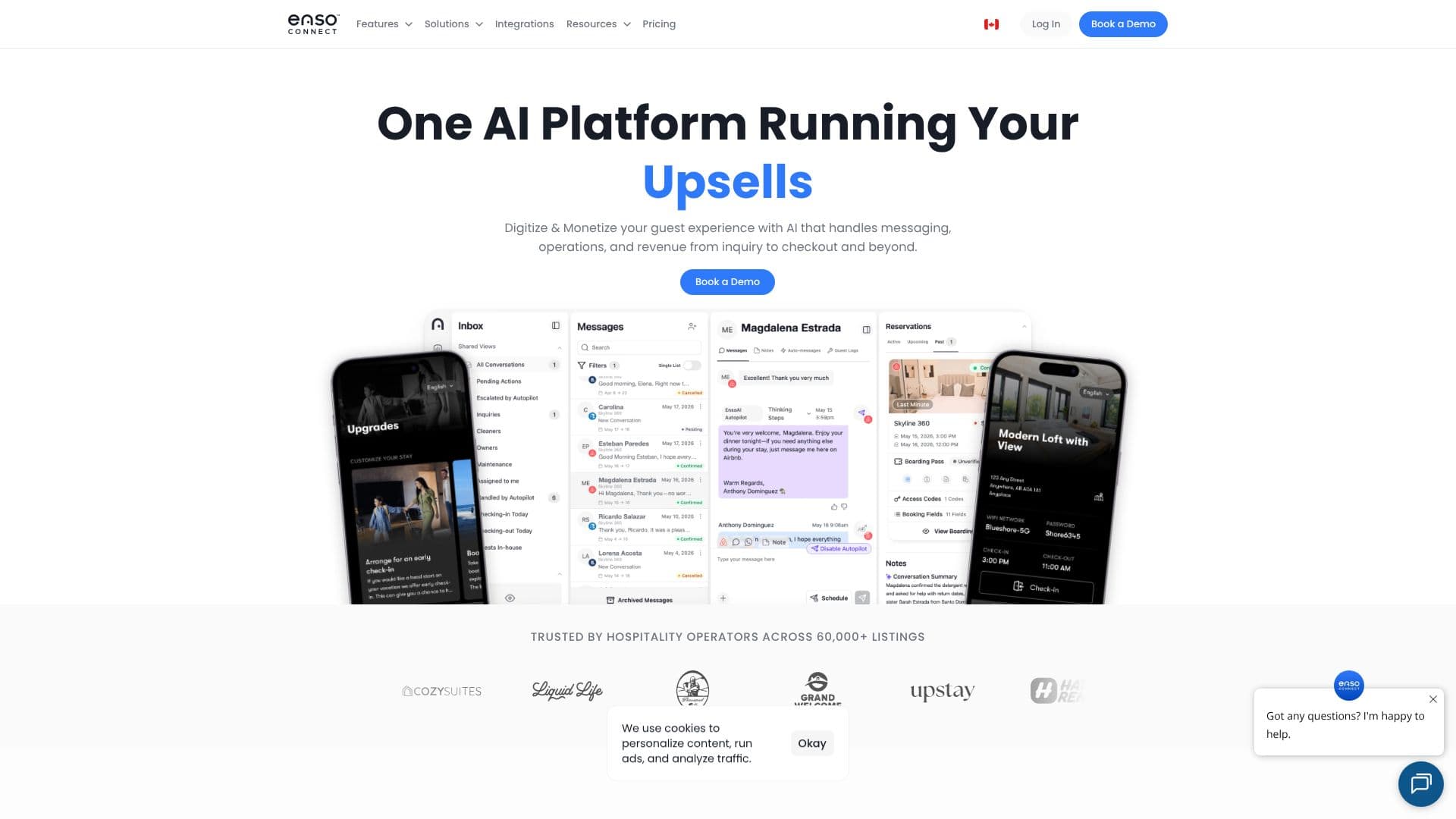 لقطة شاشة لـ Enso Connect