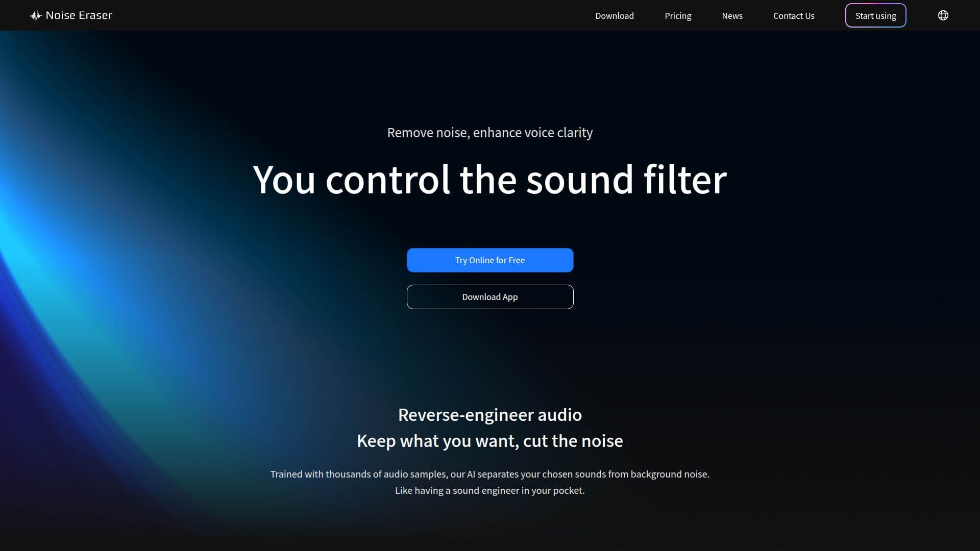 Noise Eraser screenshot