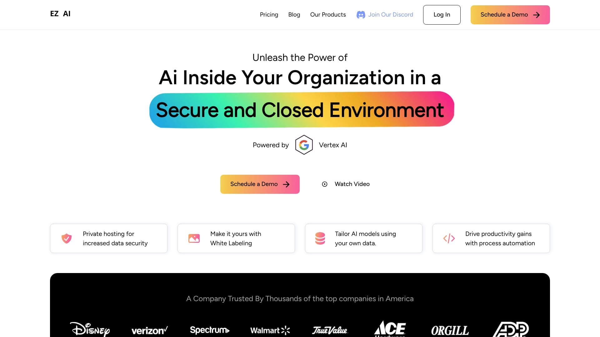 EZ-AI | Enterprise のスクリーンショット