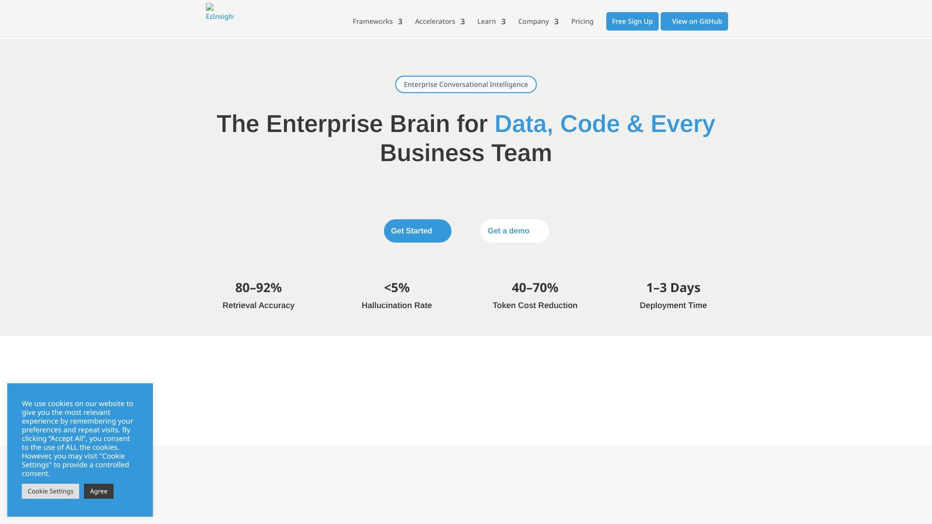 EzInsights.ai screenshot