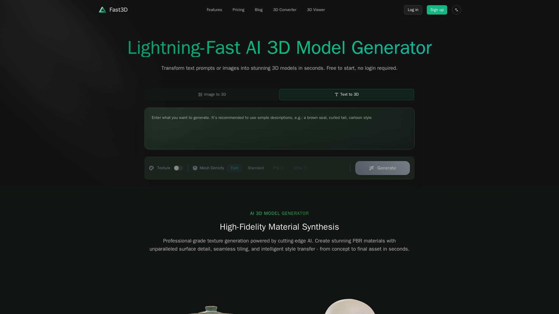 Fast3D 스크린샷