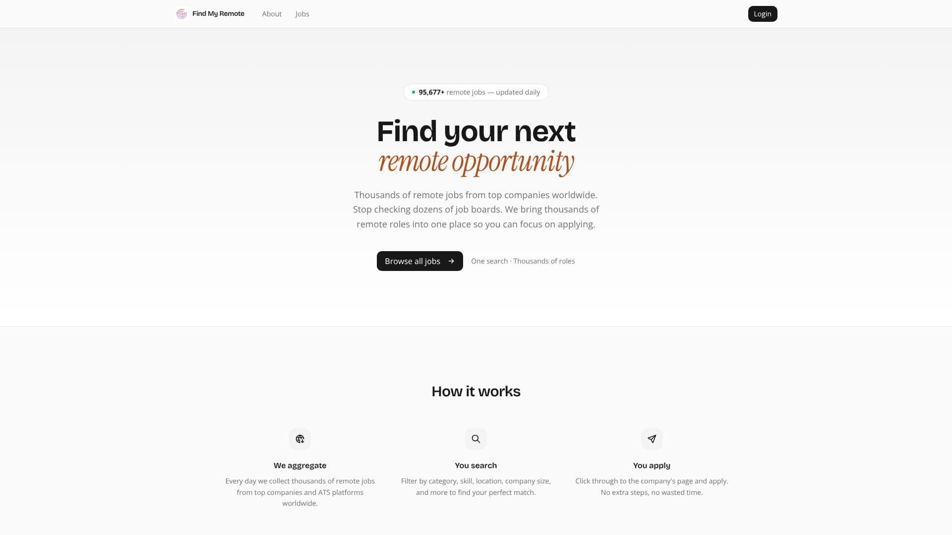 Find My Remote のスクリーンショット