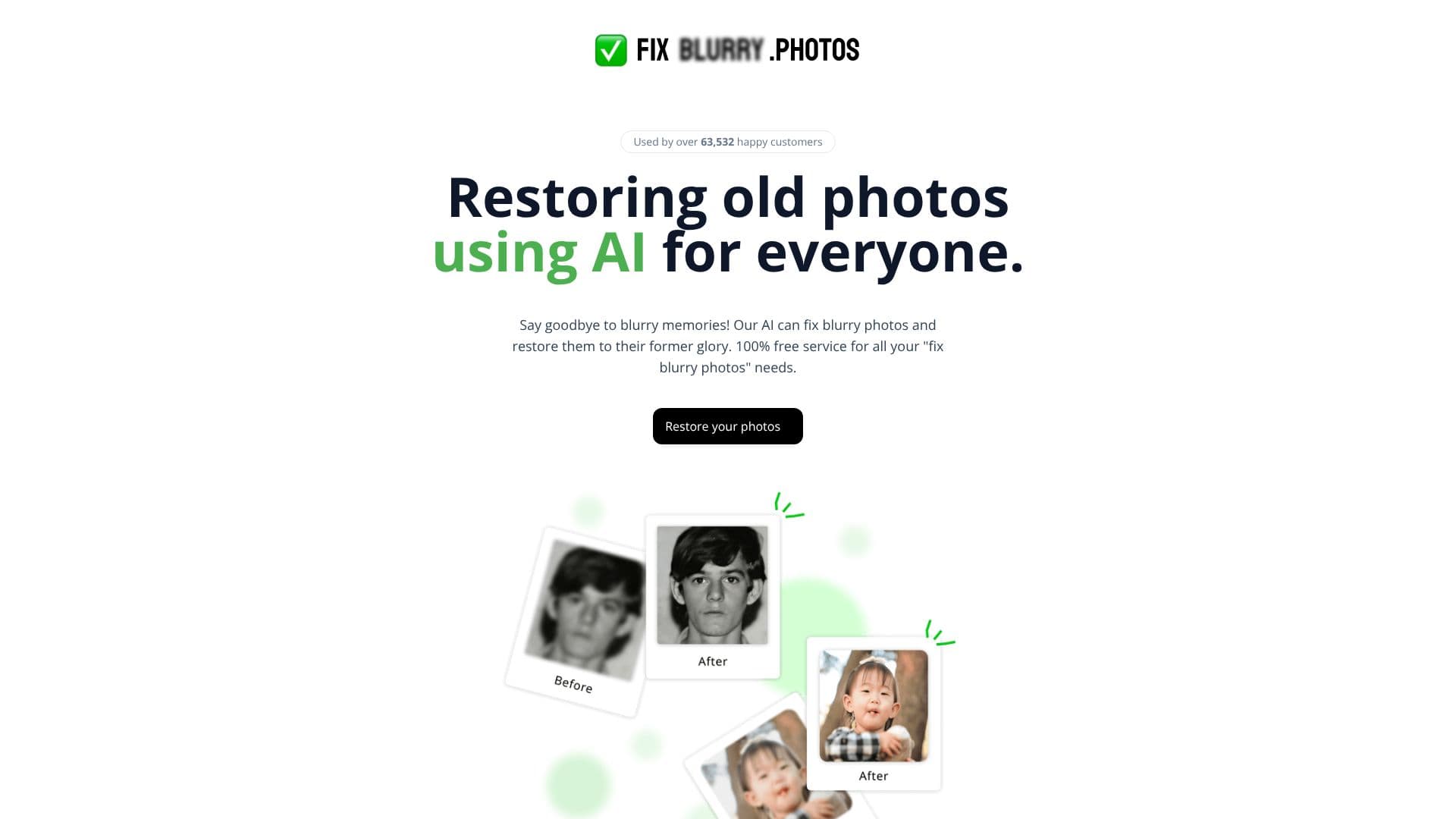 Face Photo Restorer screenshot