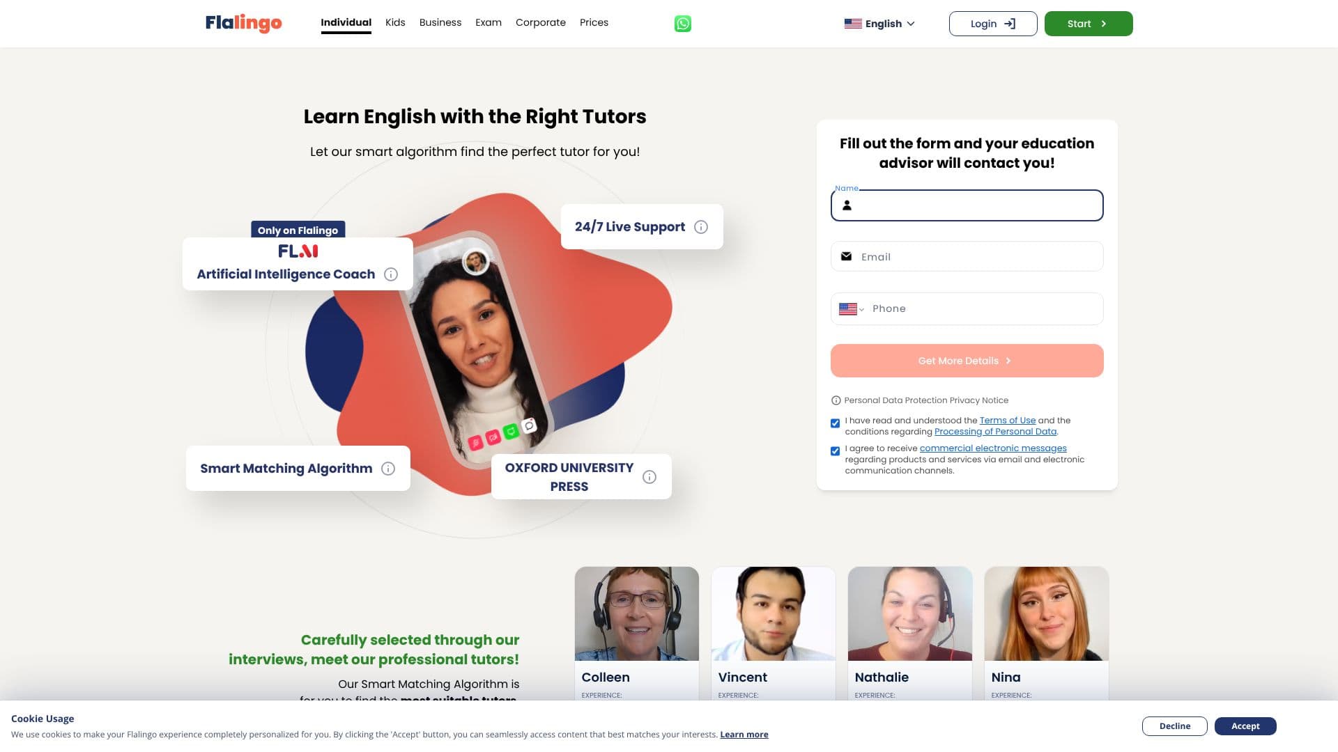 Capture d’écran de Apprendre l'anglais avec Flalingo