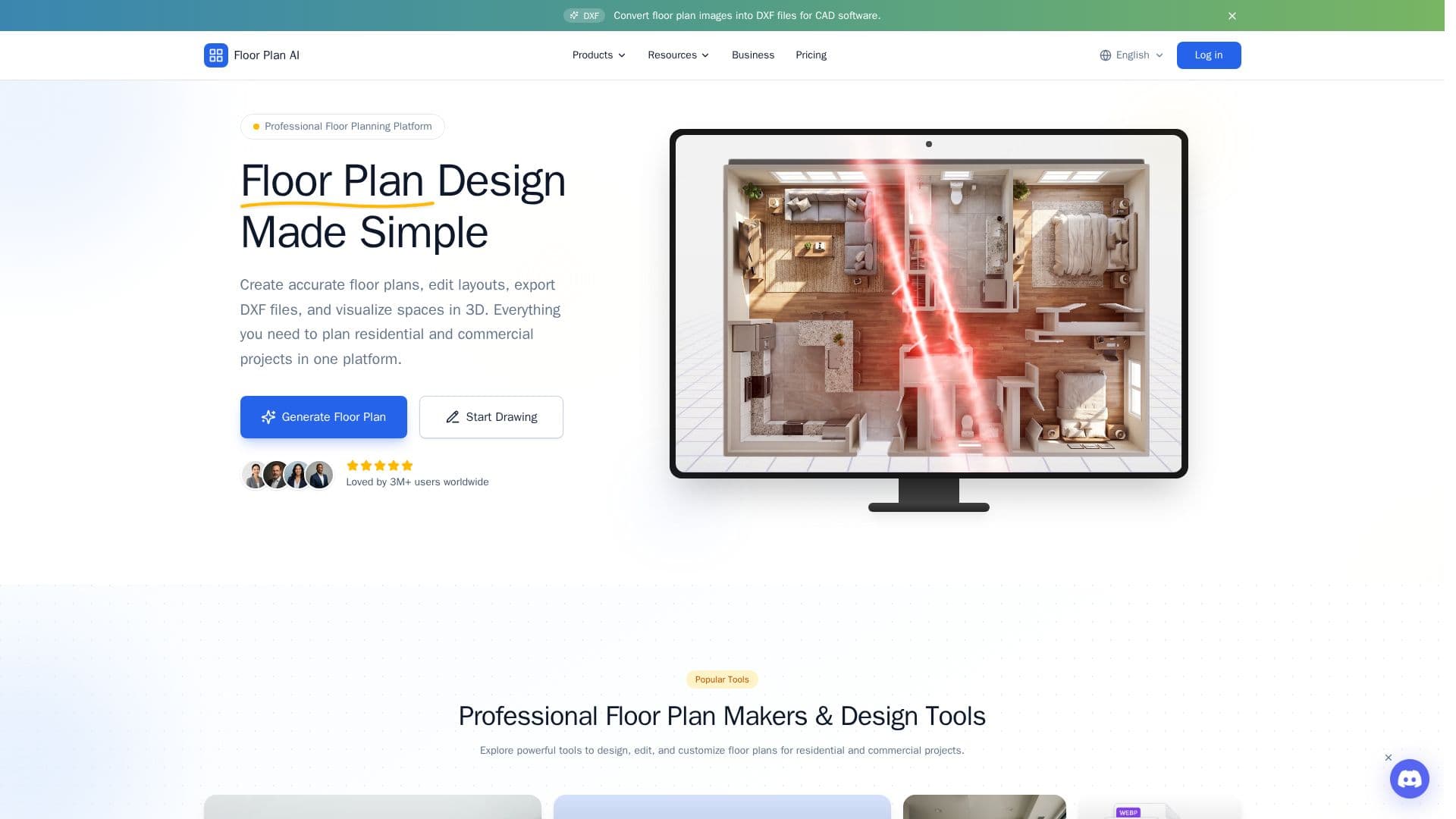 لقطة شاشة لـ Floor Plan AI