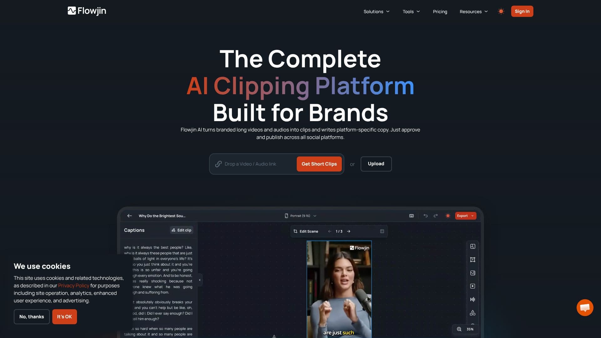 Flowjin - AI Clip Maker 截图