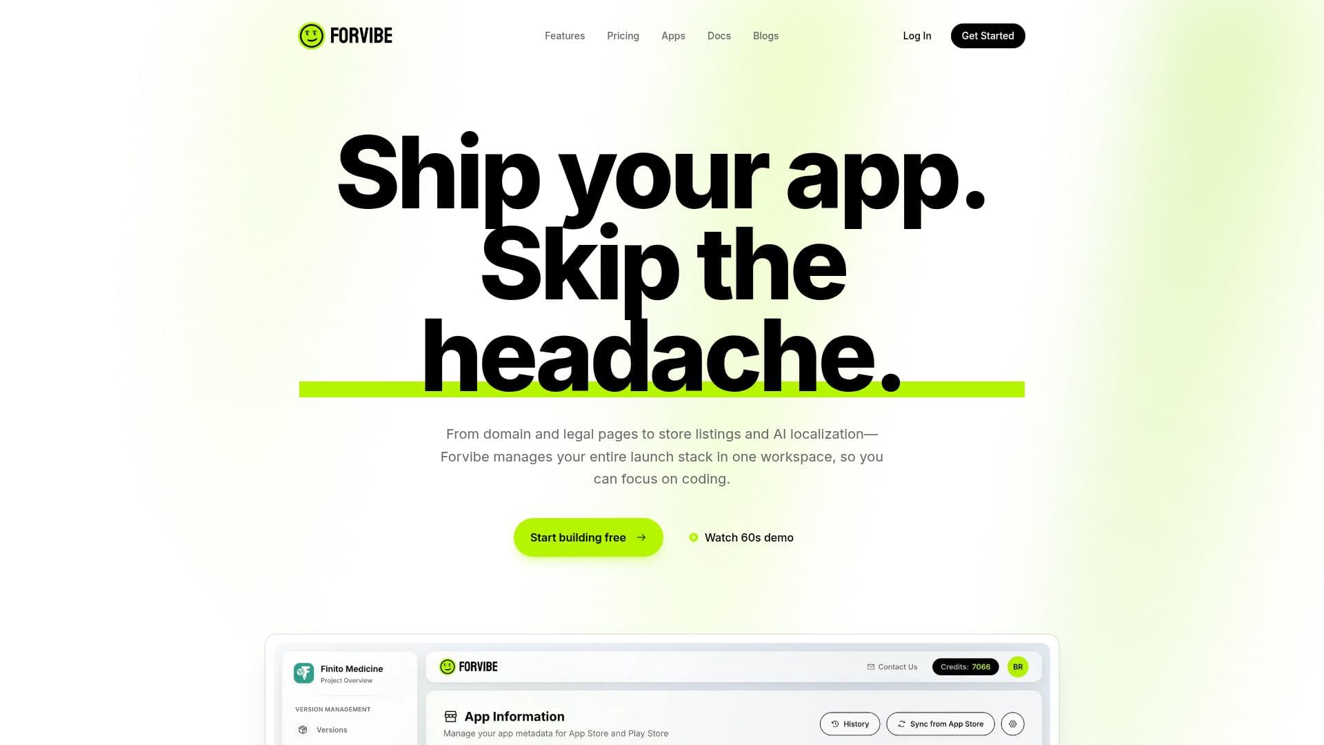 Forvibe 截图