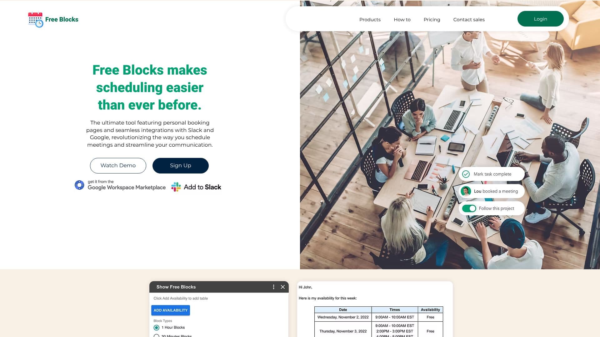 Free Blocks Calendar Sharing 截图