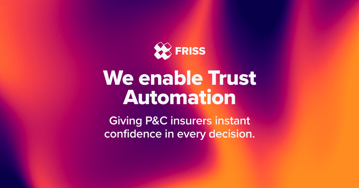 FRISS Trust Automation Platform screenshot