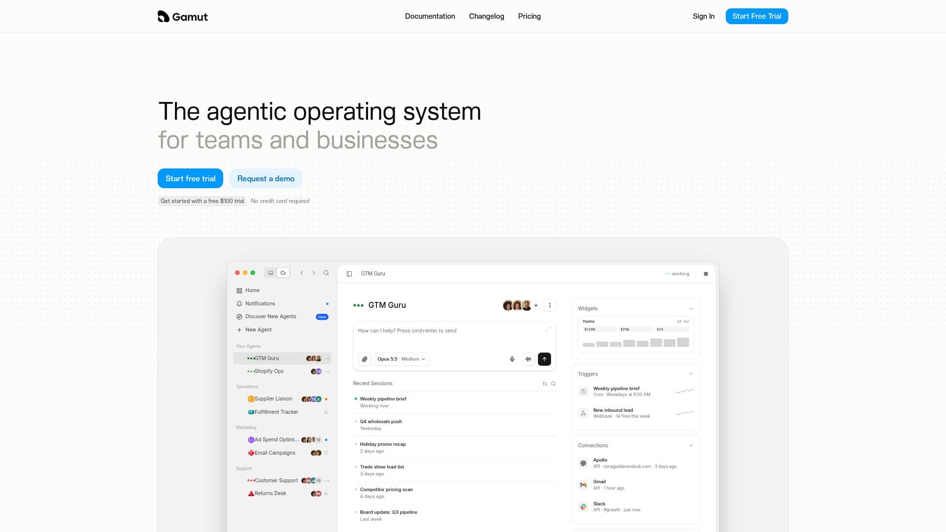 Gamut screenshot