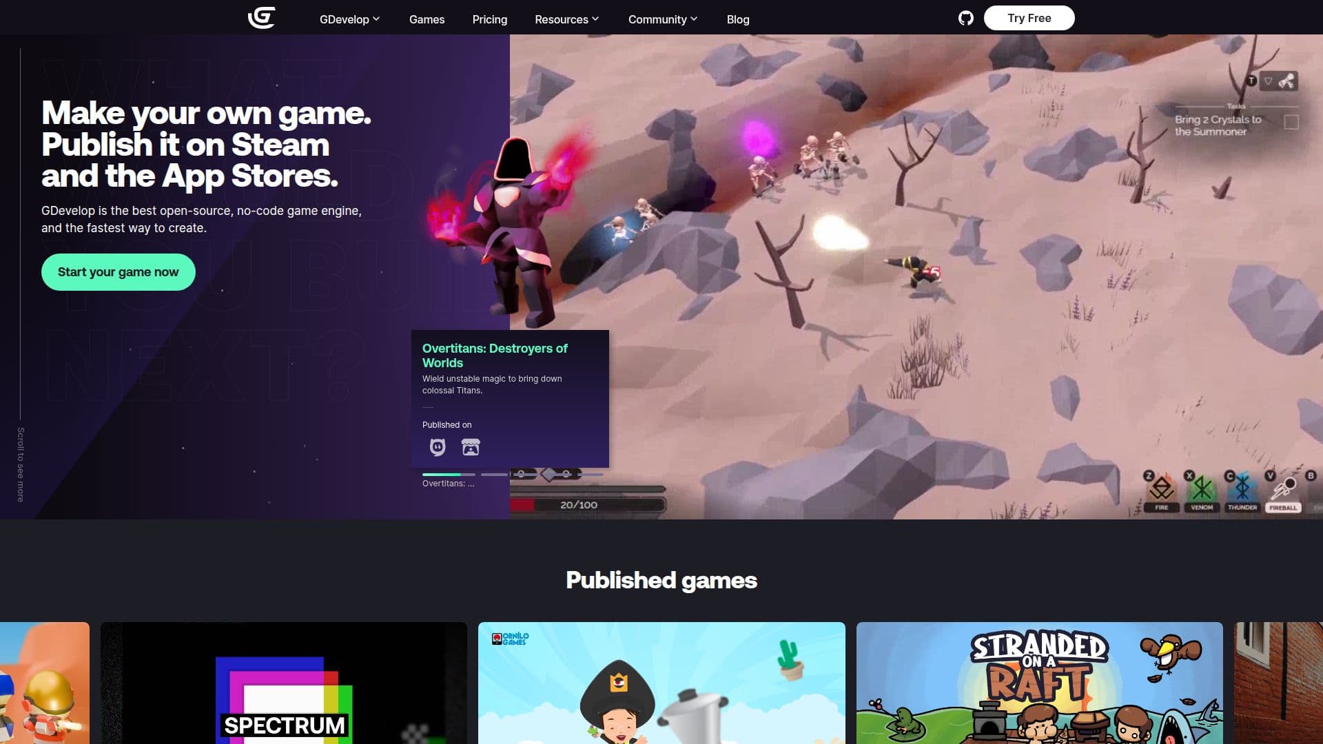 GDevelop AI screenshot