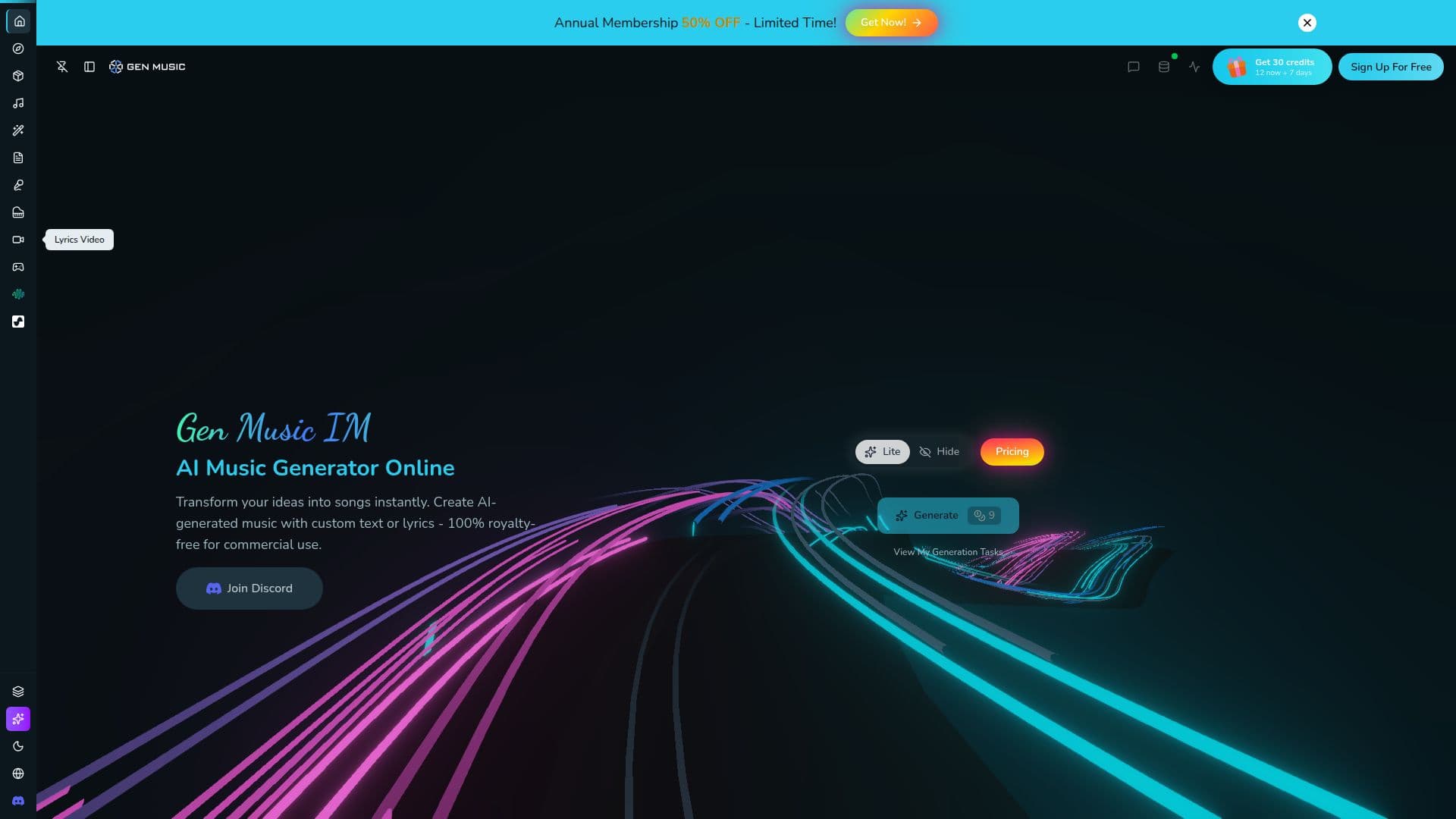 GenMusic IM 截图