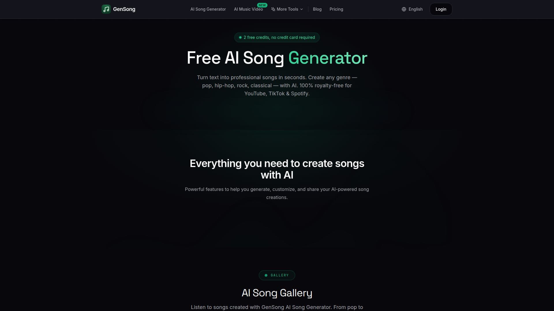 لقطة شاشة لـ GenSong