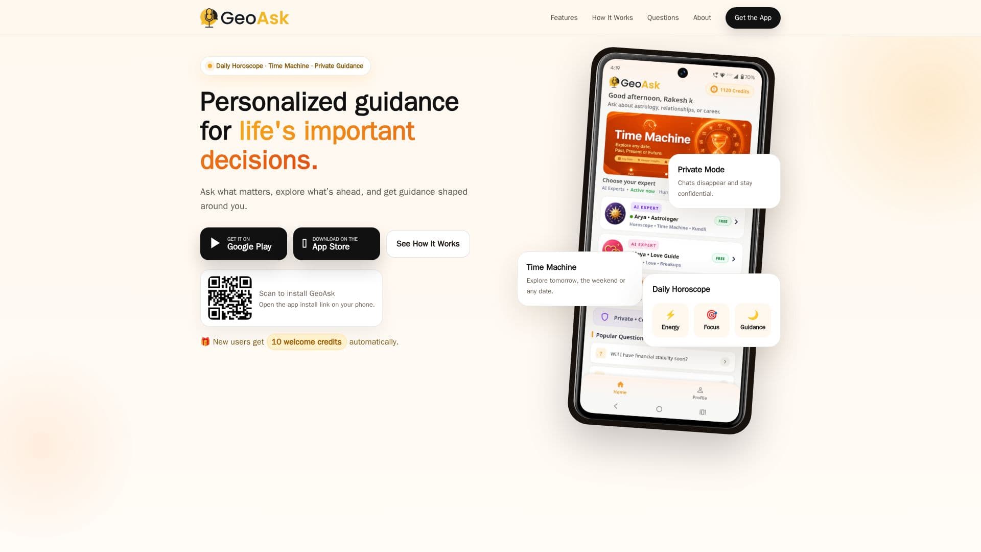 GeoAsk screenshot