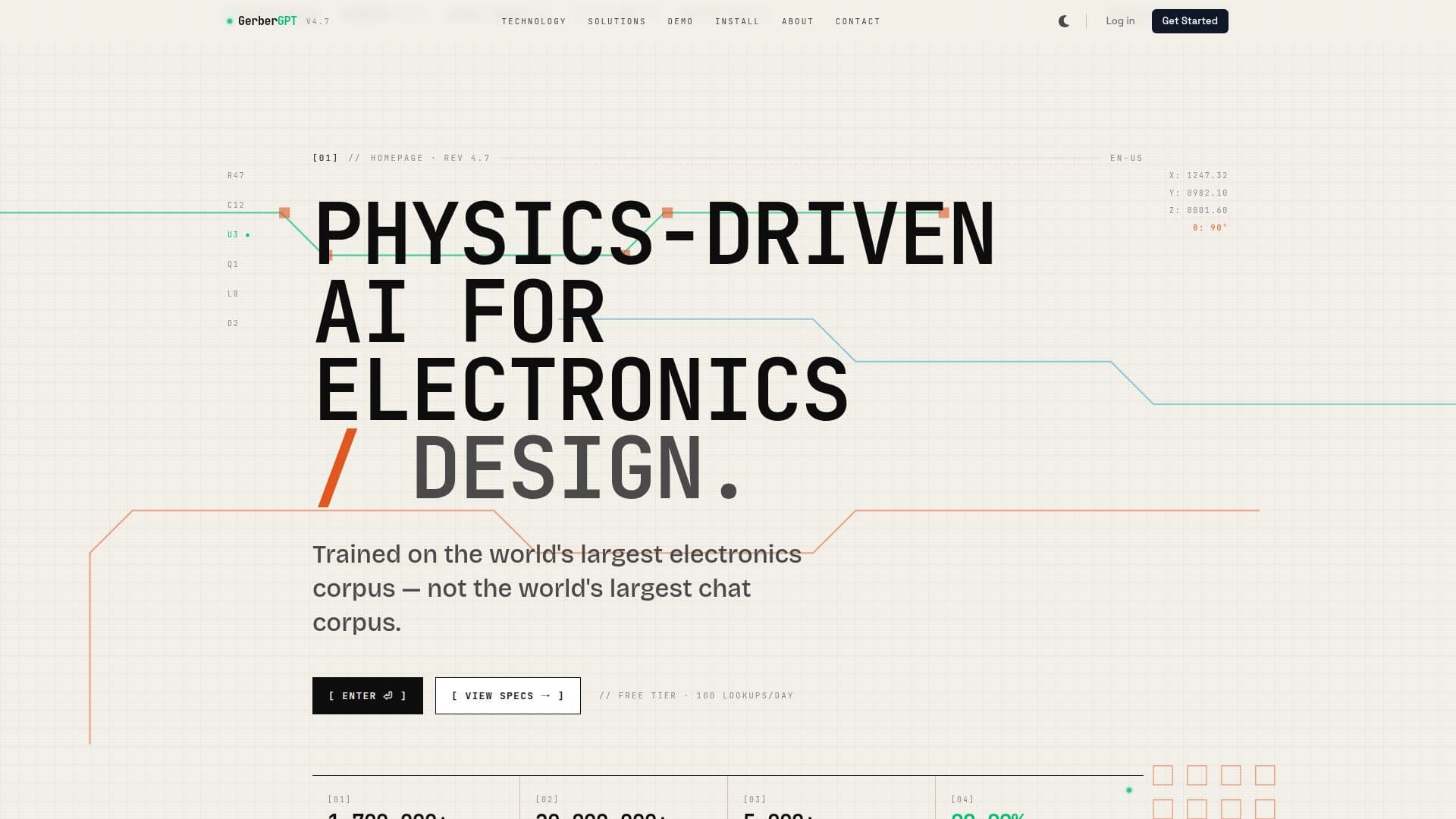 GerberGPT — Physics-Driven AI for Electronics Design screenshot