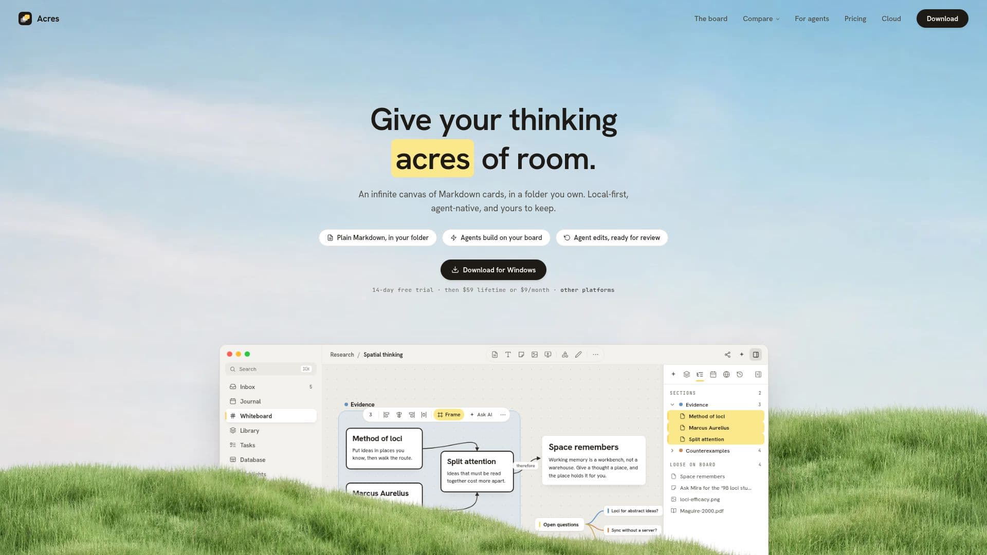 Acres screenshot
