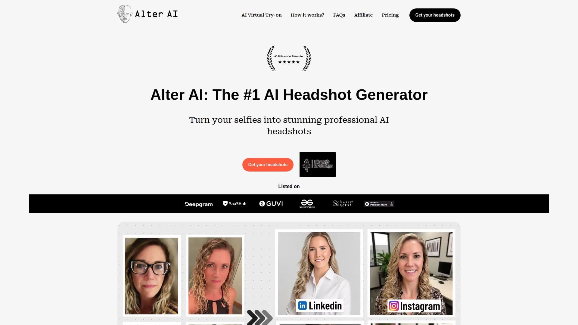 Alter AI screenshot