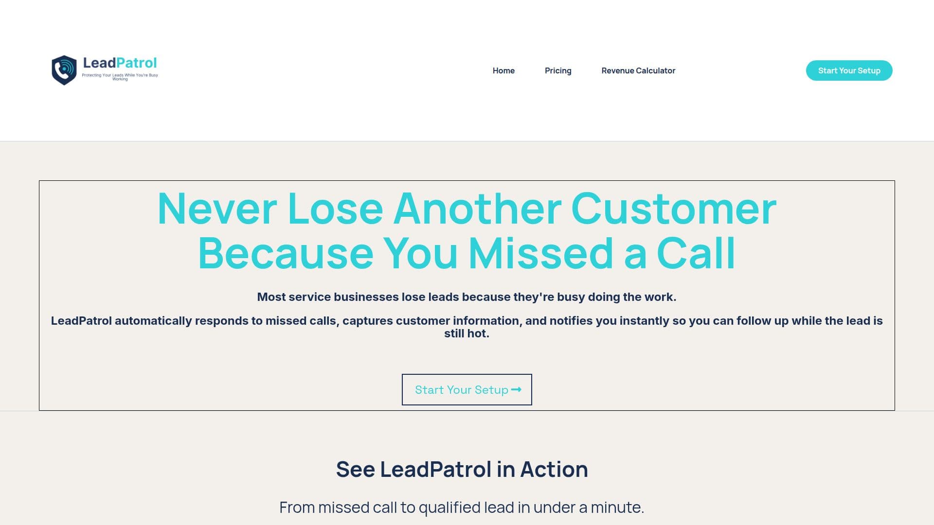 LeadPatrol screenshot