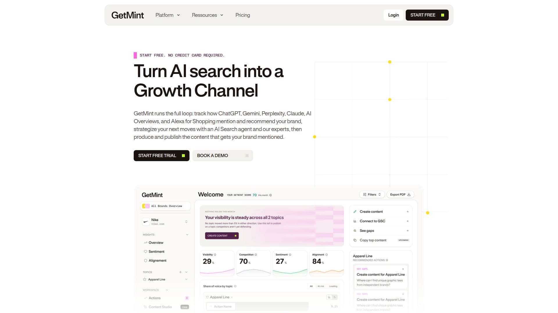 لقطة شاشة لـ GetMint