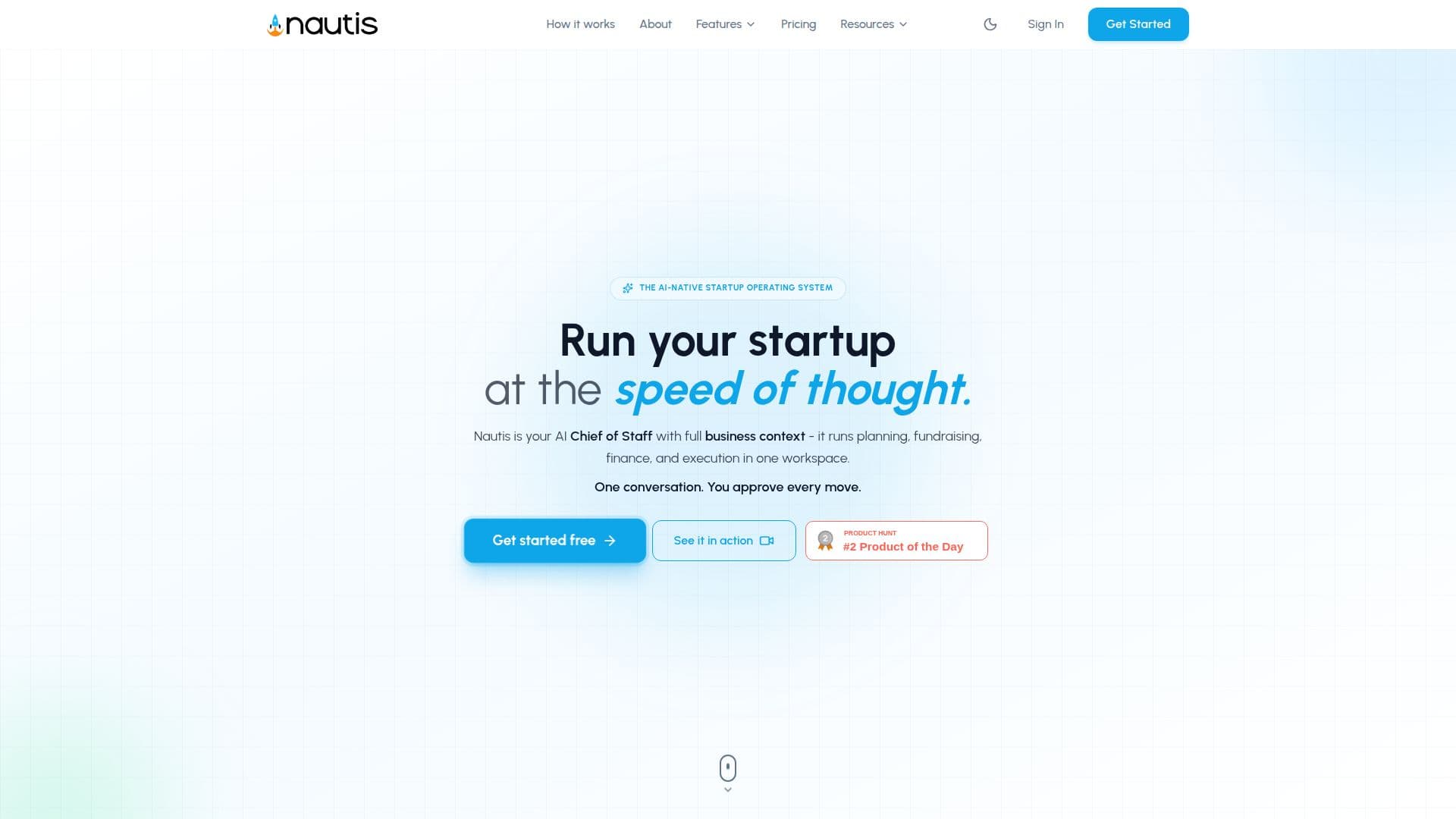 Nautis - نظام تشغيل ناشئ يعتمد على الذكاء الاصطناعي screenshot