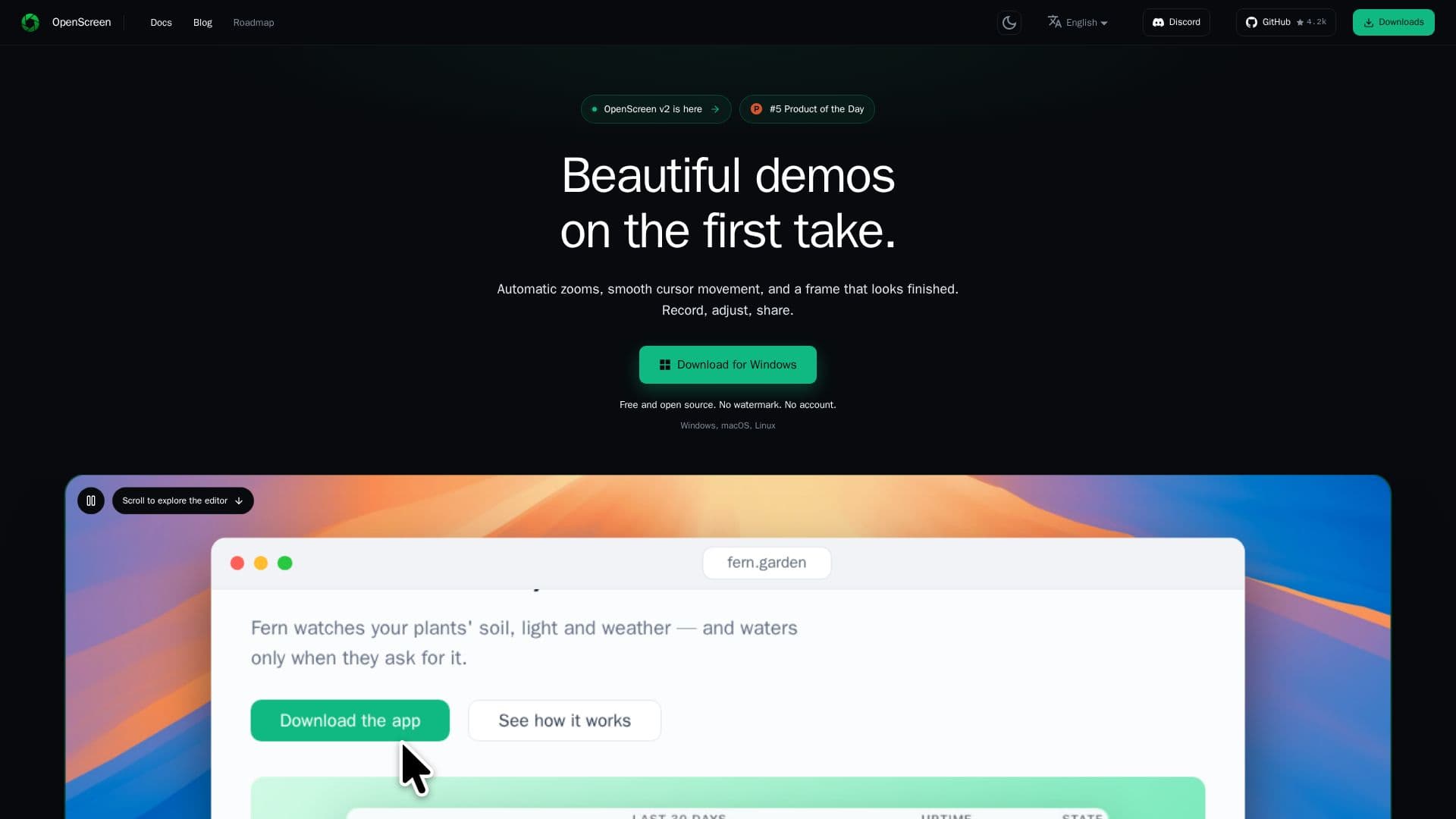 لقطة شاشة لـ OpenScreen