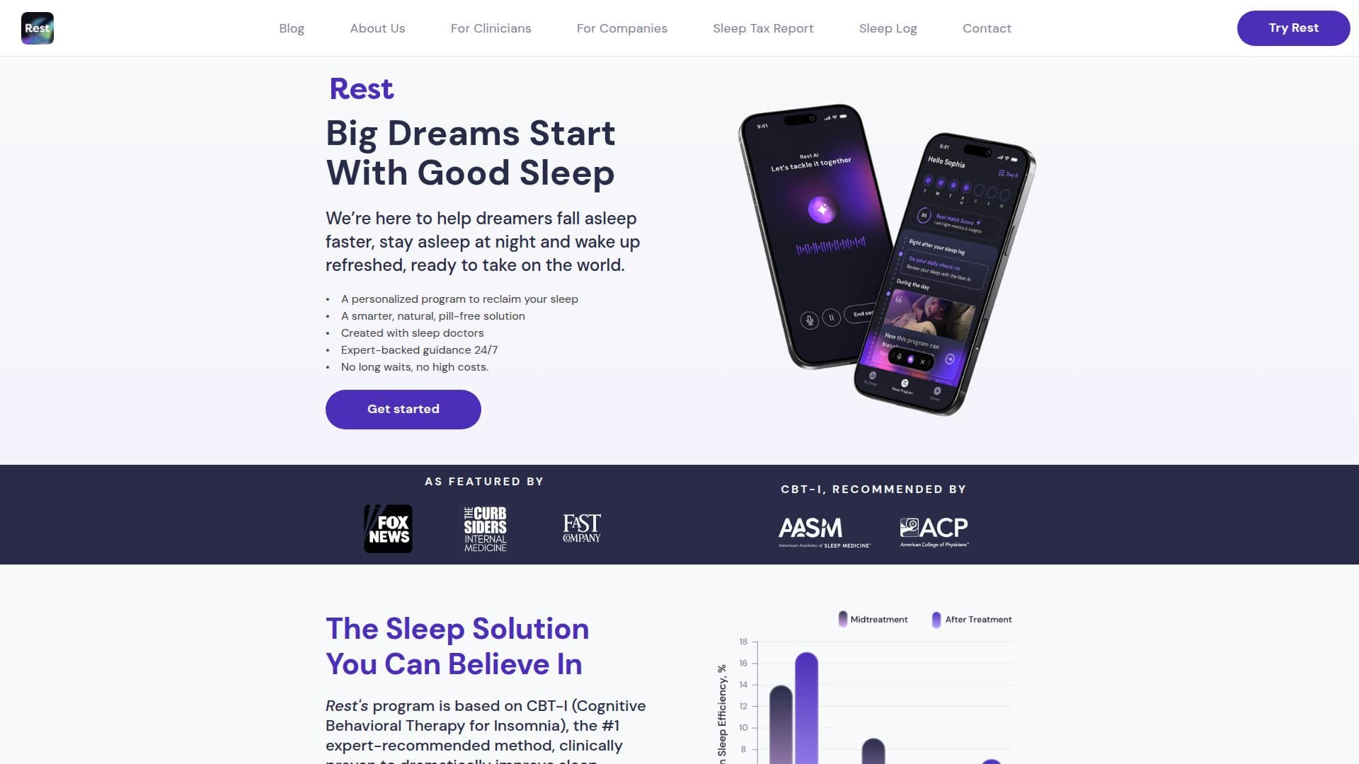 Rest — 科学支持的AI睡眠协议 截图