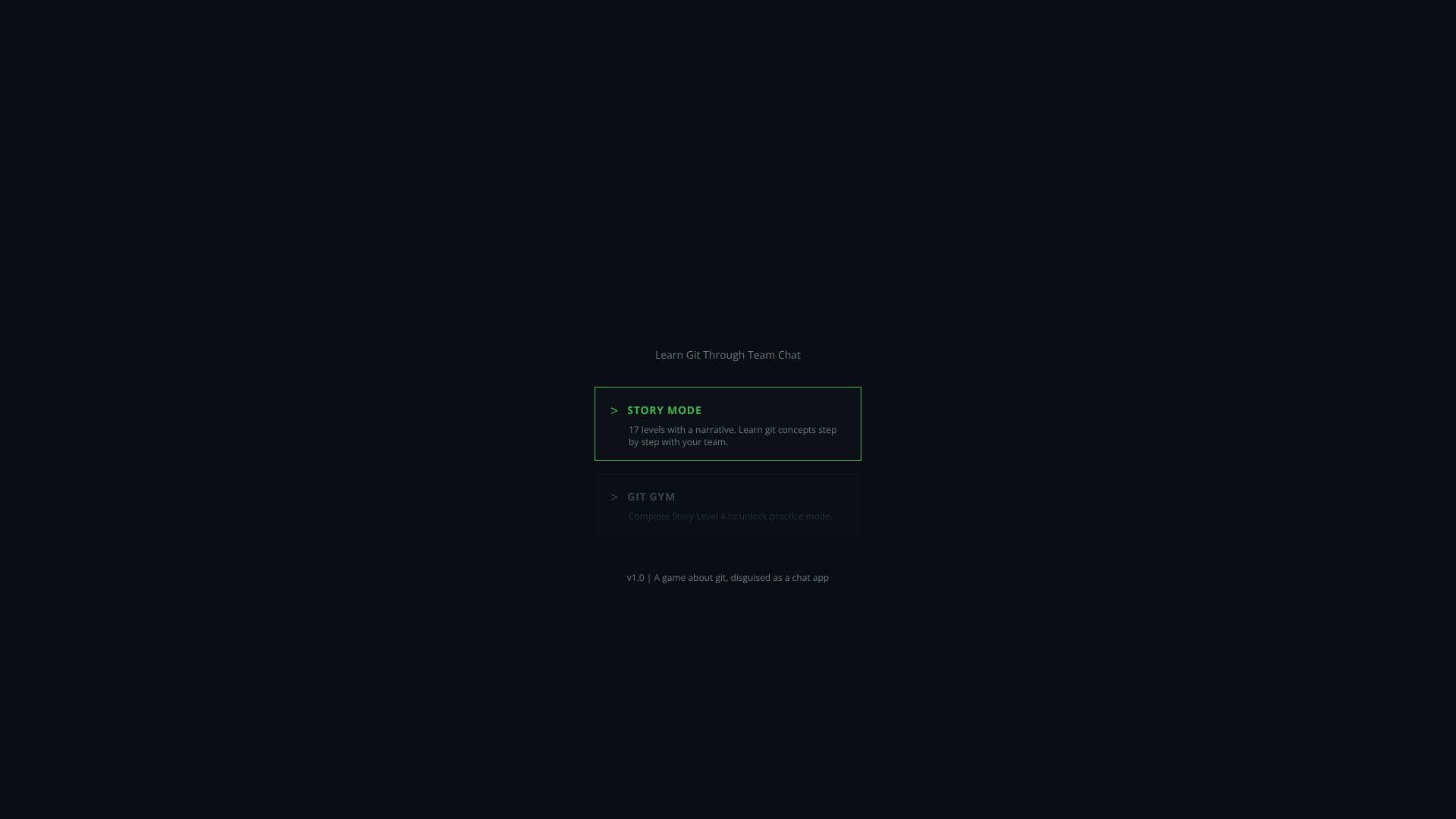 GitChat - Learn Git screenshot