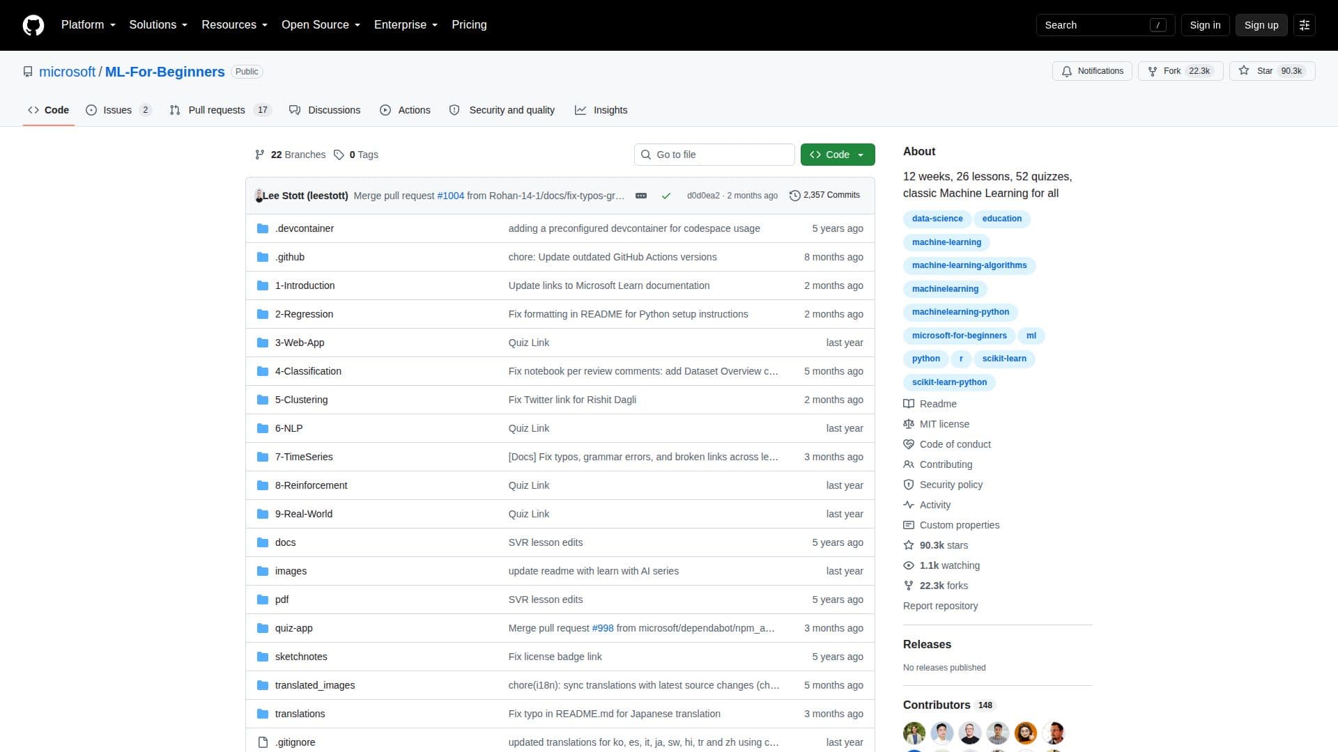 Machine Learning for Beginners screenshot