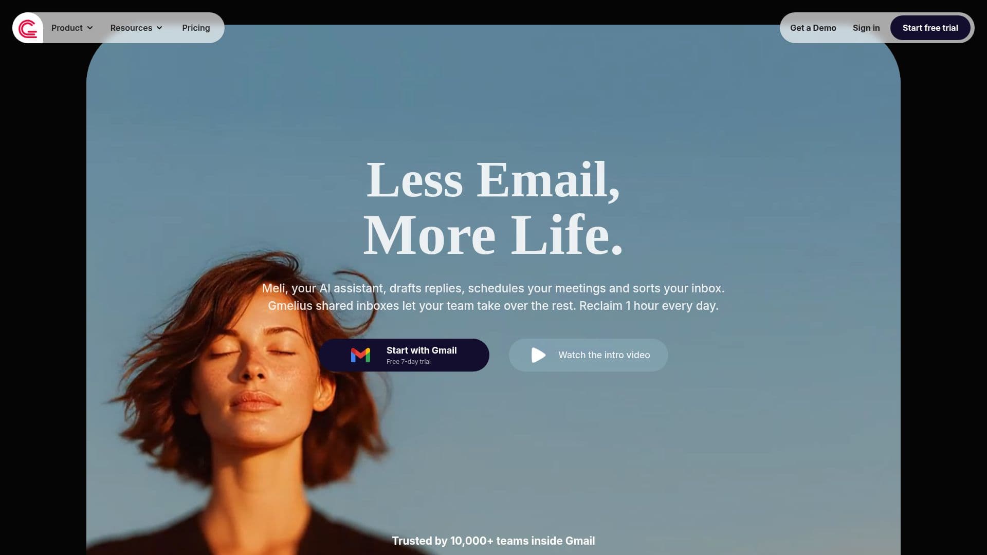 Gmelius screenshot