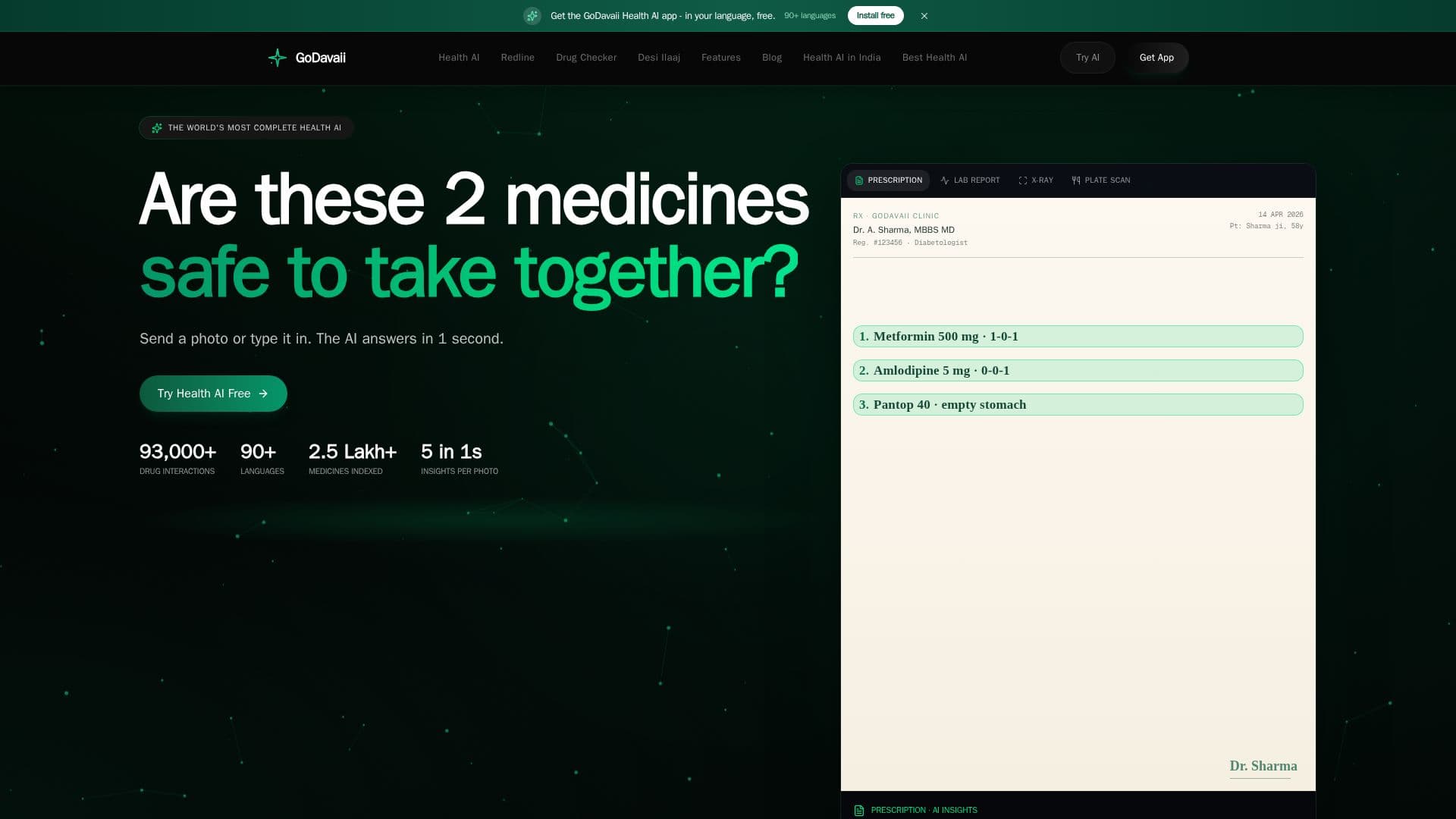 GoDavaii - Plateforme d'IA pour la santé screenshot