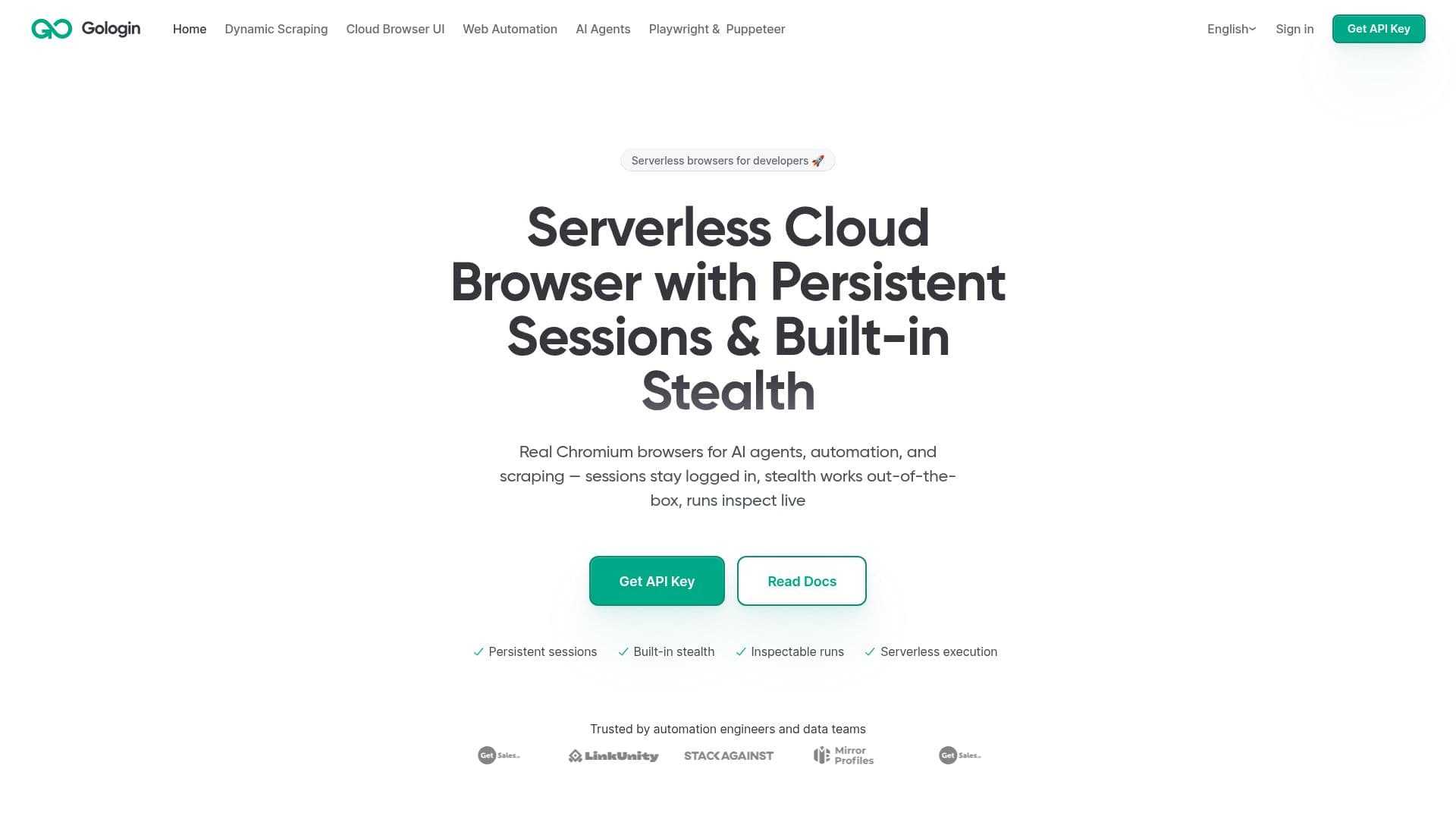 GoLogin Cloud Browser 截图
