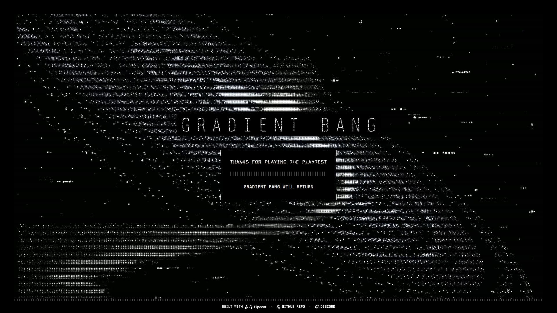 Screenshot von Gradient Bang