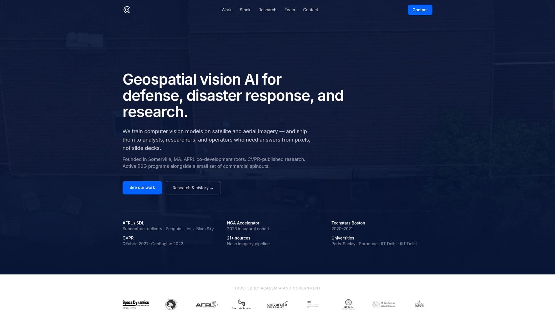 Granular AI Platform screenshot