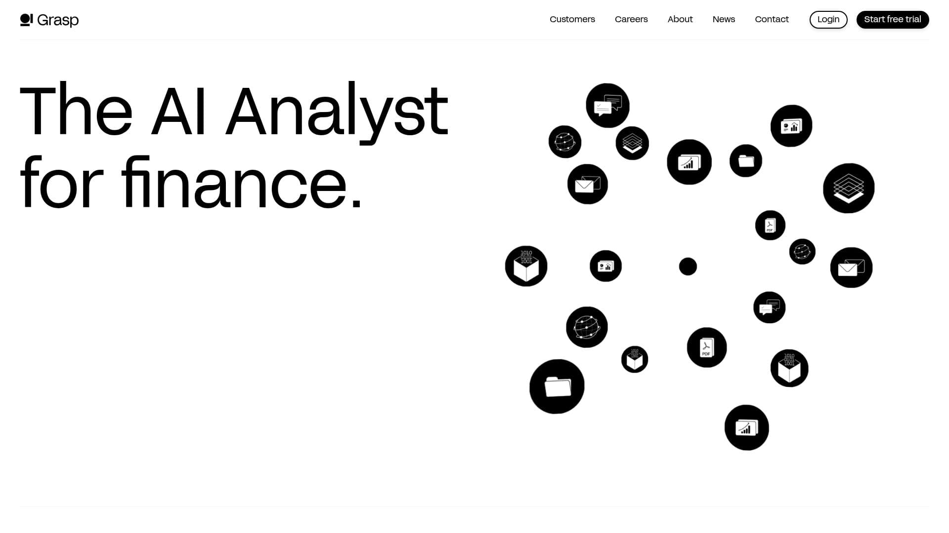 Grasp - KI-Analyst für Finanzen screenshot