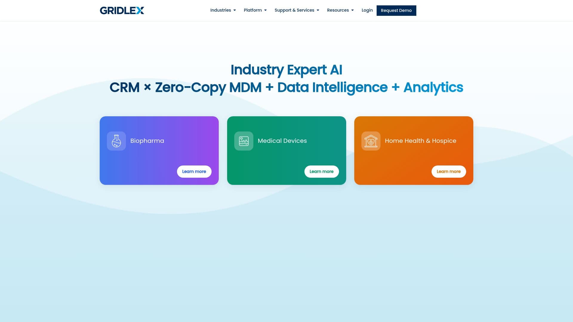 Gridlex AI 앱 빌더 screenshot