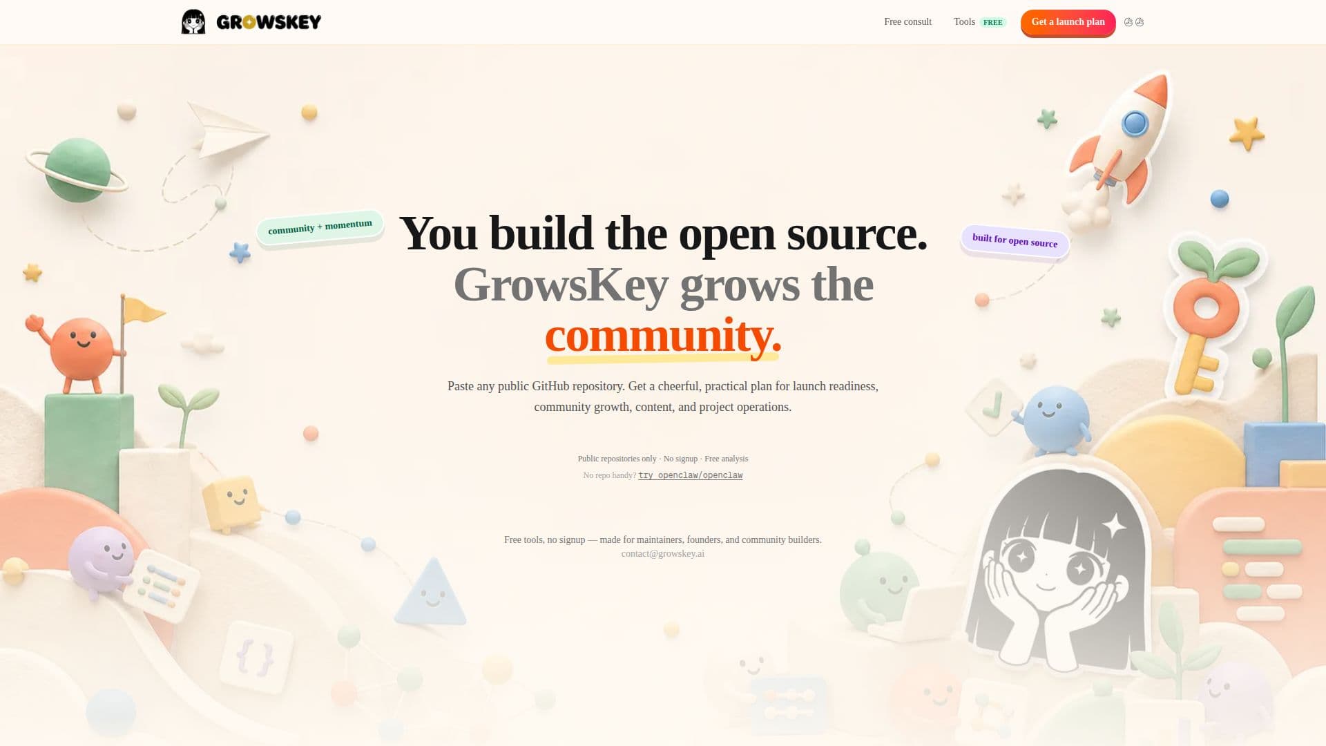 GrowsKey screenshot