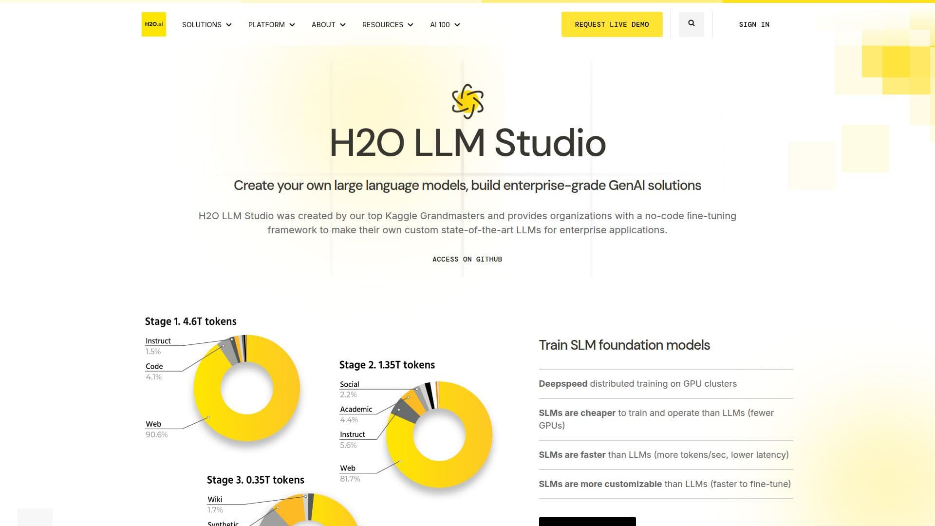 H2O LLM Studio screenshot