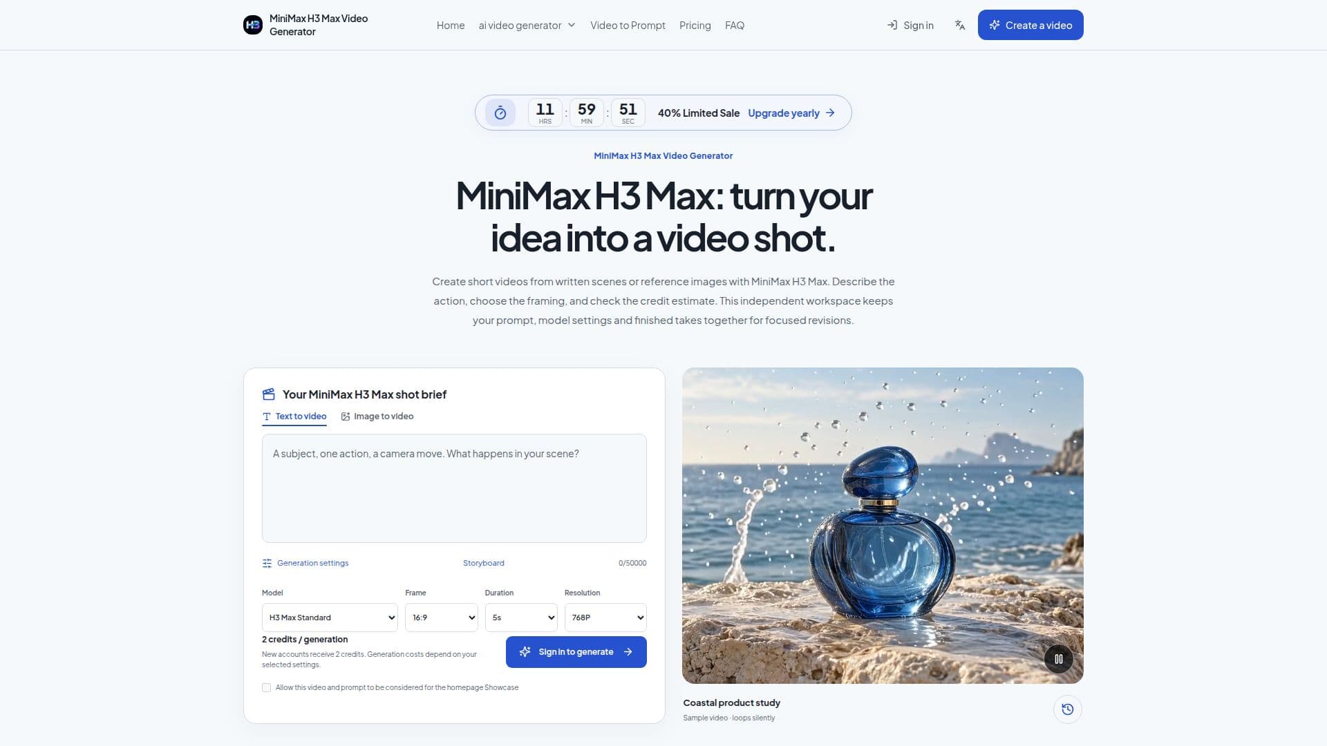 MiniMax H3 Max screenshot