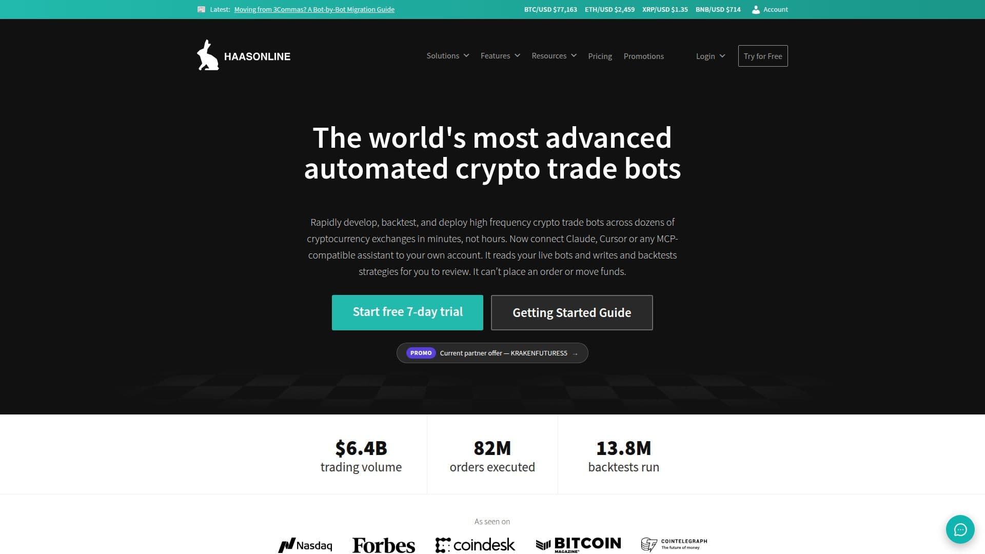 Software de Trading de Criptomonedas HaasOnline screenshot