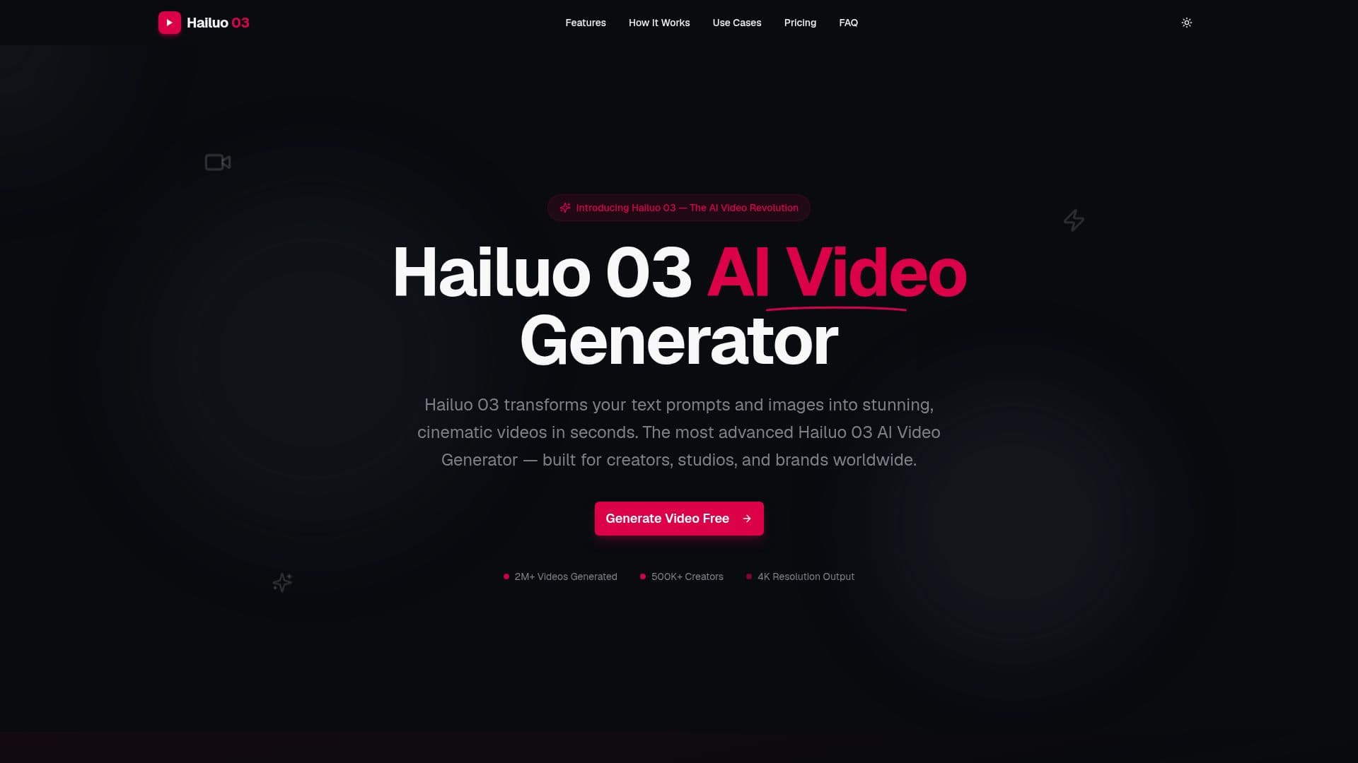 Hailuo 03 screenshot